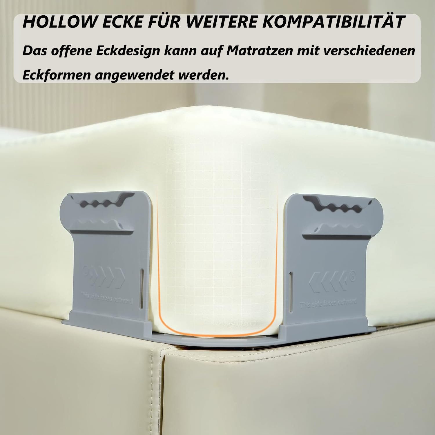 Coonoor Spannbettlaken 4er Set verstellbare Bettlakenspanner günstig online kaufen