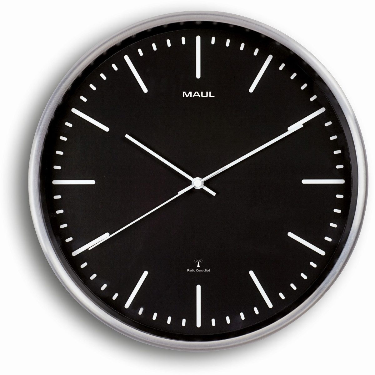 Uhr Wanduhr Maulfly 30cm schwarz