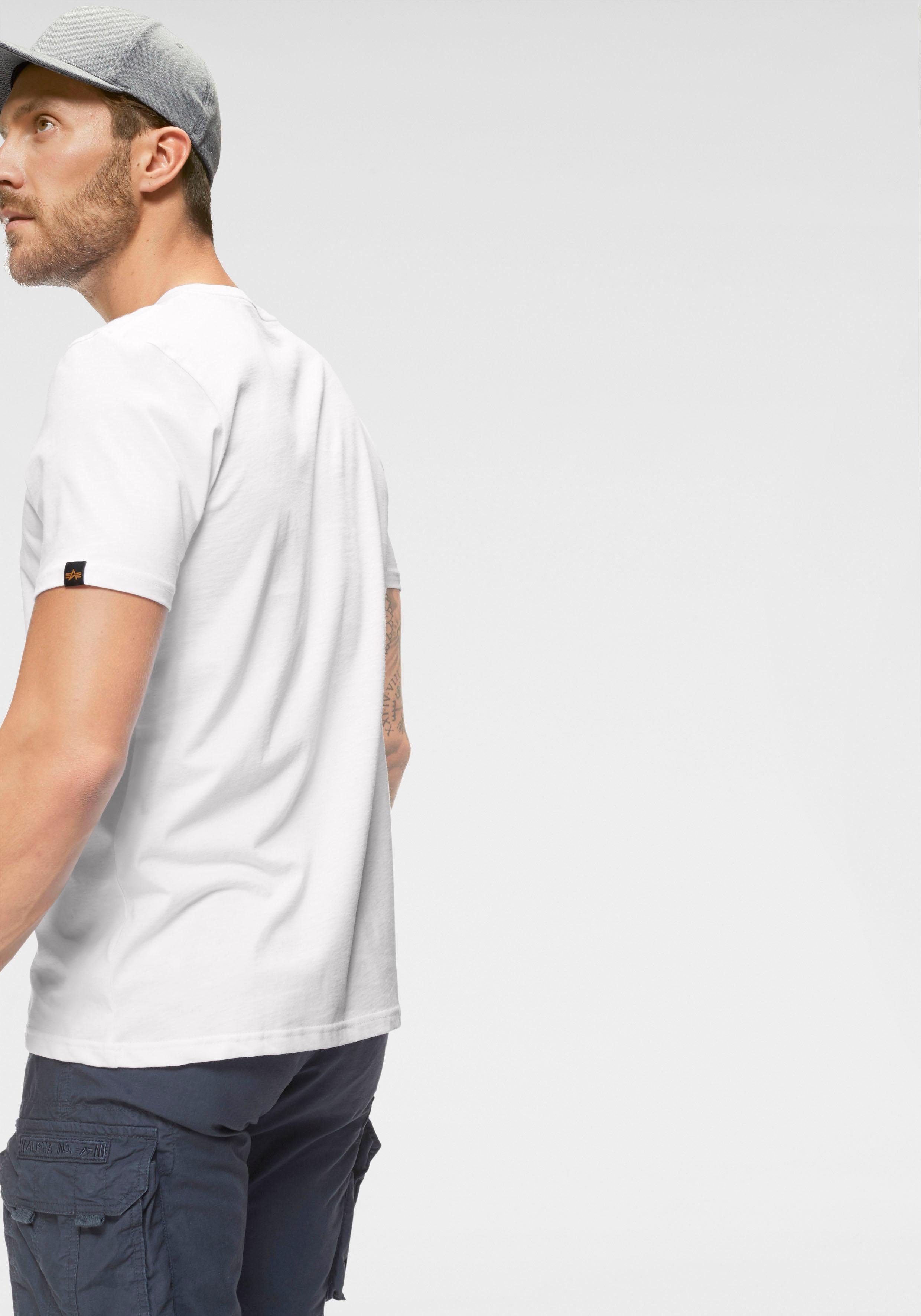 Alpha Industries Rundhalsshirt BASIC T SMALL LOGO günstig online kaufen