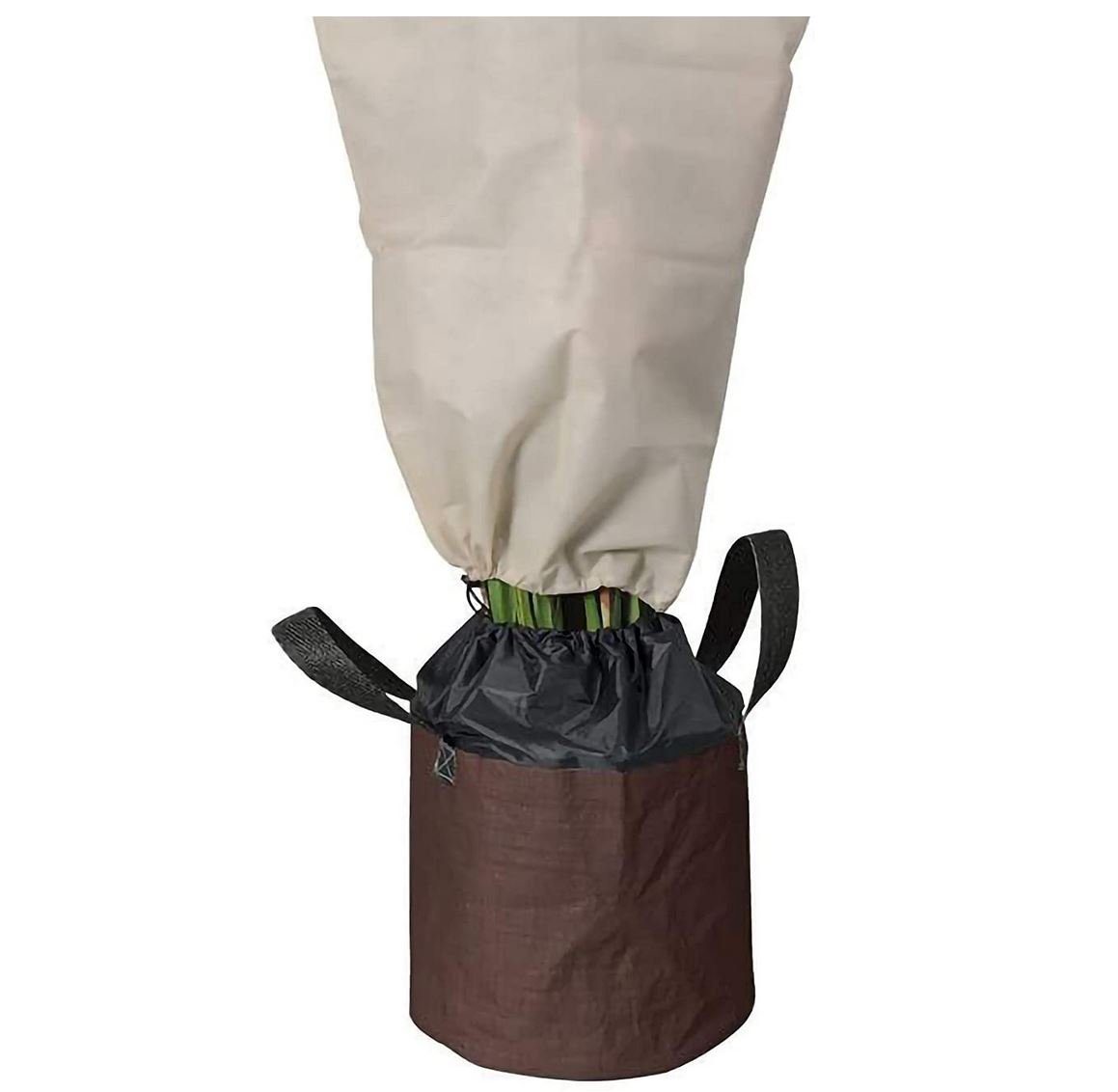 NOOR Gartensack NOOR Frostschutz-Sack L 40 x 35 cm mit eingenähter Isolierfolie, braun