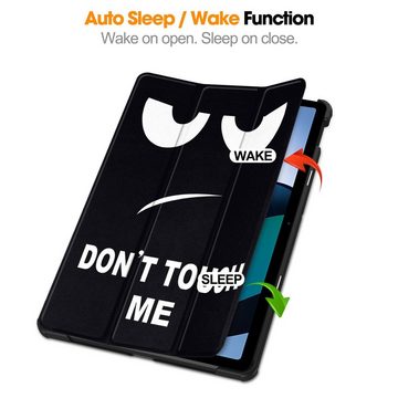 Lobwerk Tablet-Hülle Schutzhülle für Xiaomi Redmi Pad SE 2023 11 Zoll, Wake & Sleep Funktion, Sturzdämpfung, Aufstellfunktion