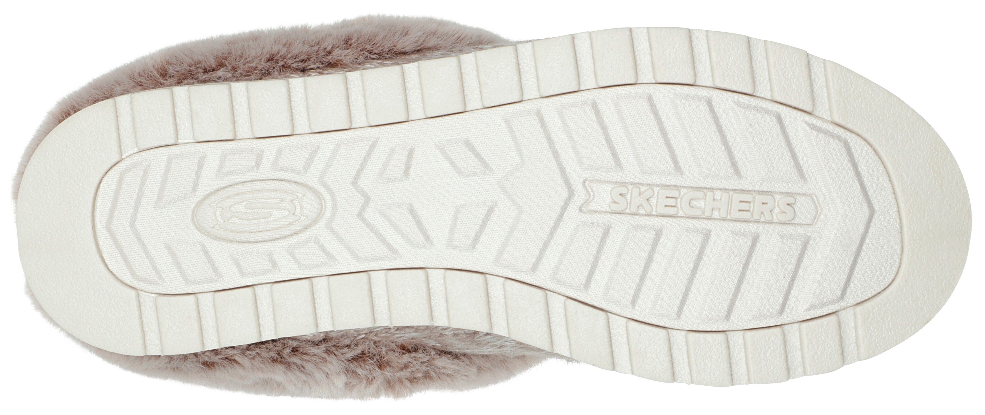 Skechers KEEPSAKES - ICE ANGEL Pantoffel Hausschuh in Strick-Optik