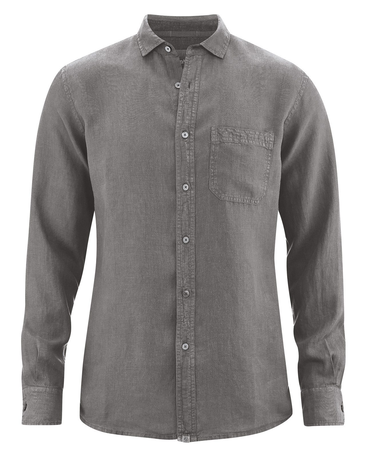 Langarmhemd Reines 100% Hanfhemd Herren - Normal Fit