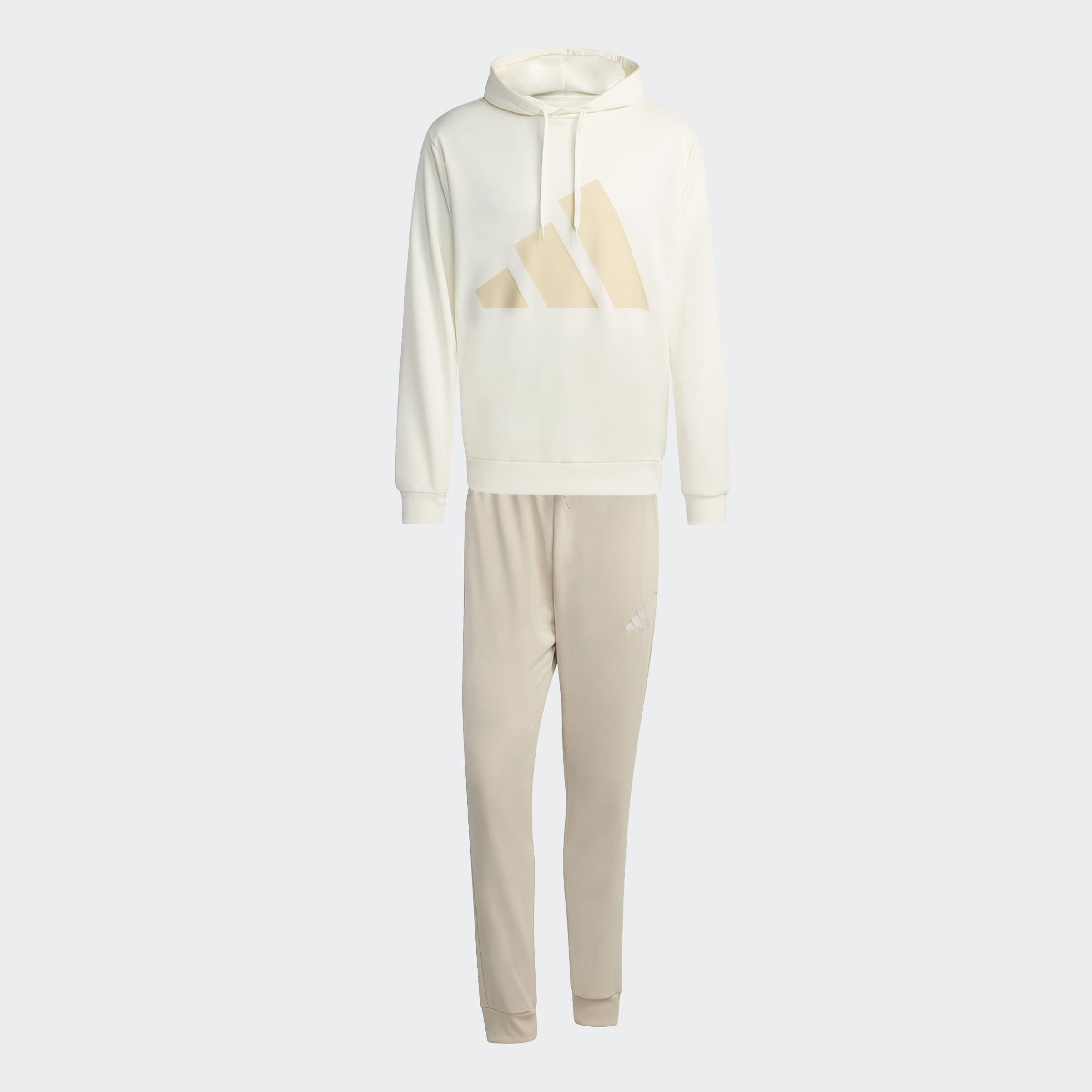 adidas Sportswear Trainingsanzug M BL FT HD TS (2-tlg), zweiteiliges Set aus Hose und Hoodie