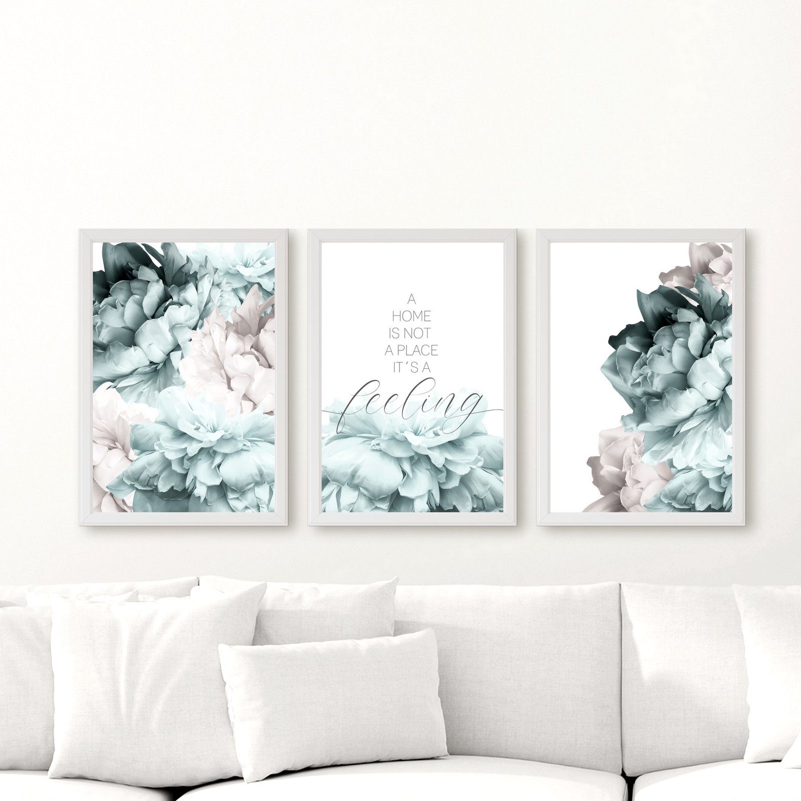 homestyle-accessoires Poster Bilderset Bilderwand Bilder HOME günstig online kaufen