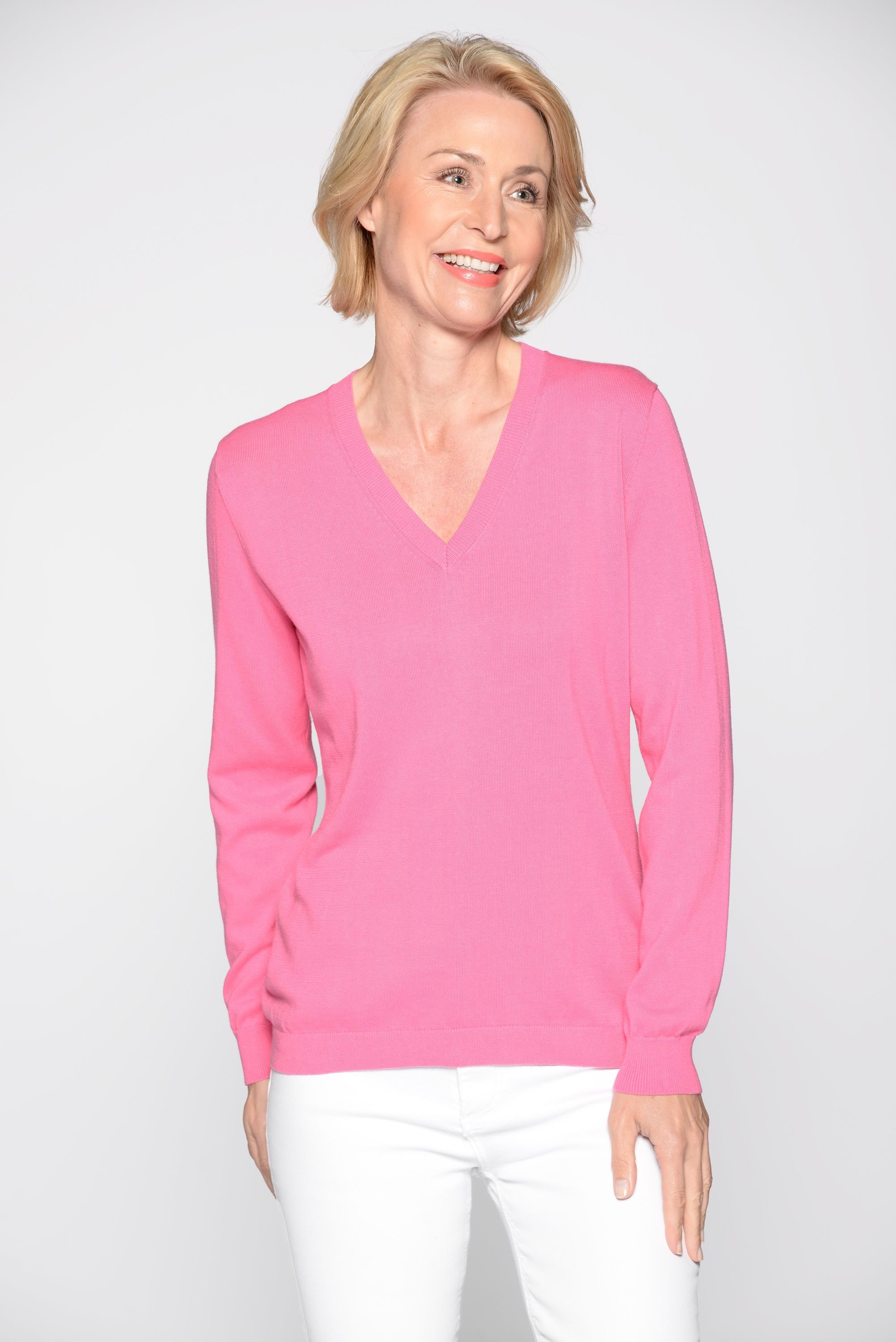 Clarina Rundhalspullover