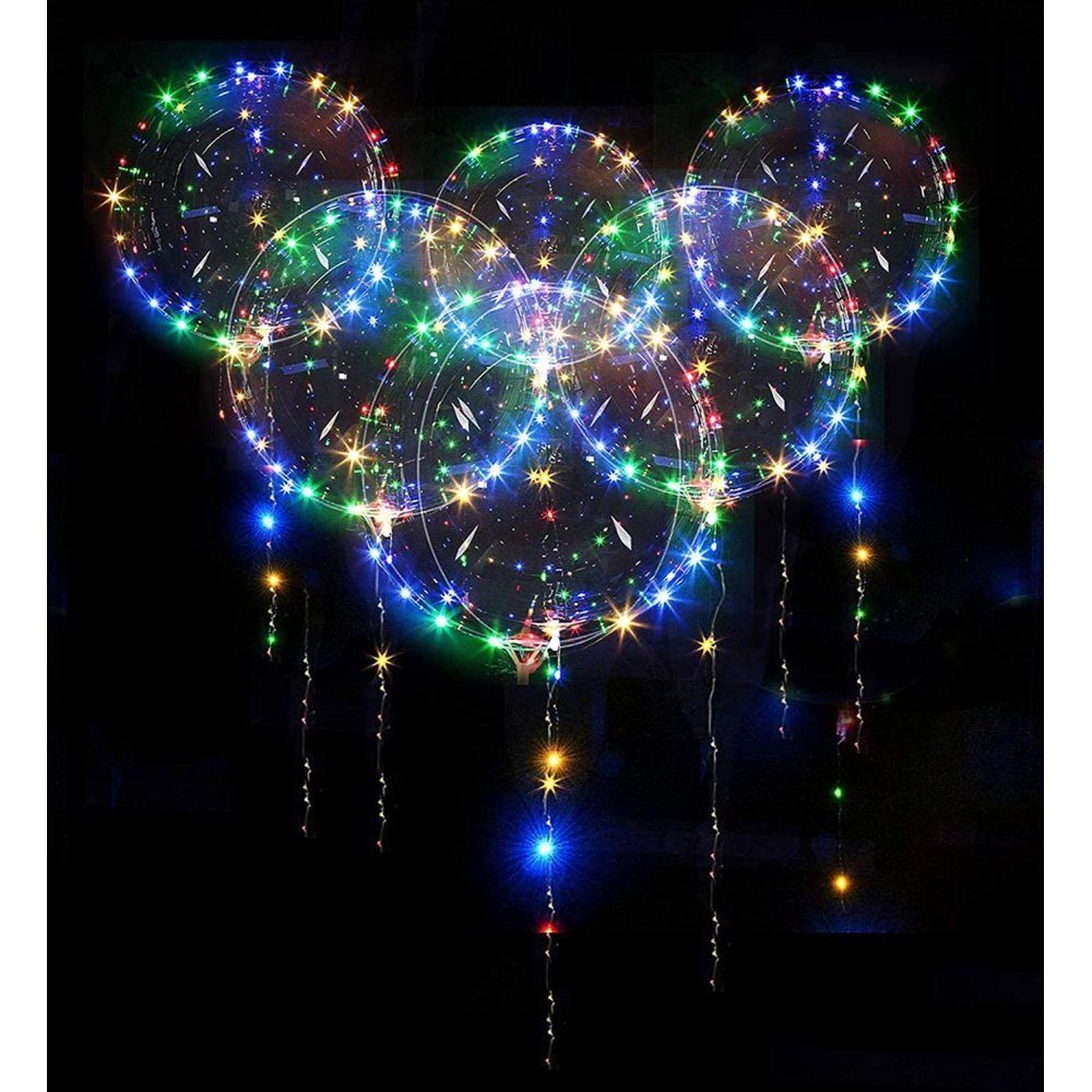 GelldG Luftballon »20 Pack Leuchtende Luftballons Bobo Helium Ballons LED  Luftballons 20 Zoll Klare Luftballon mit Lichterketten für Geburtstag  Hochzeit Valentinstag Party Dekor« online kaufen | OTTO