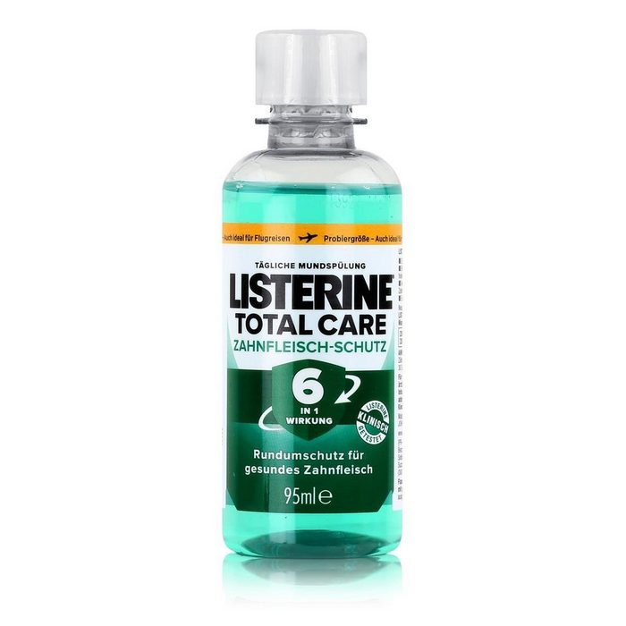 Listerine Mundspülung Listerine Total Care Zahnfleisch-Schutz 95ml Mundspülung (1er Pack)