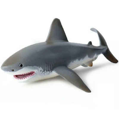 Jormftte Outdoor-Spielzeug »Shark Modell Spielzeug Simulation Megalodon Miniatur Tier Spielzeug Sammlung Figur Marine Tier Modell Ornamente«, PVC