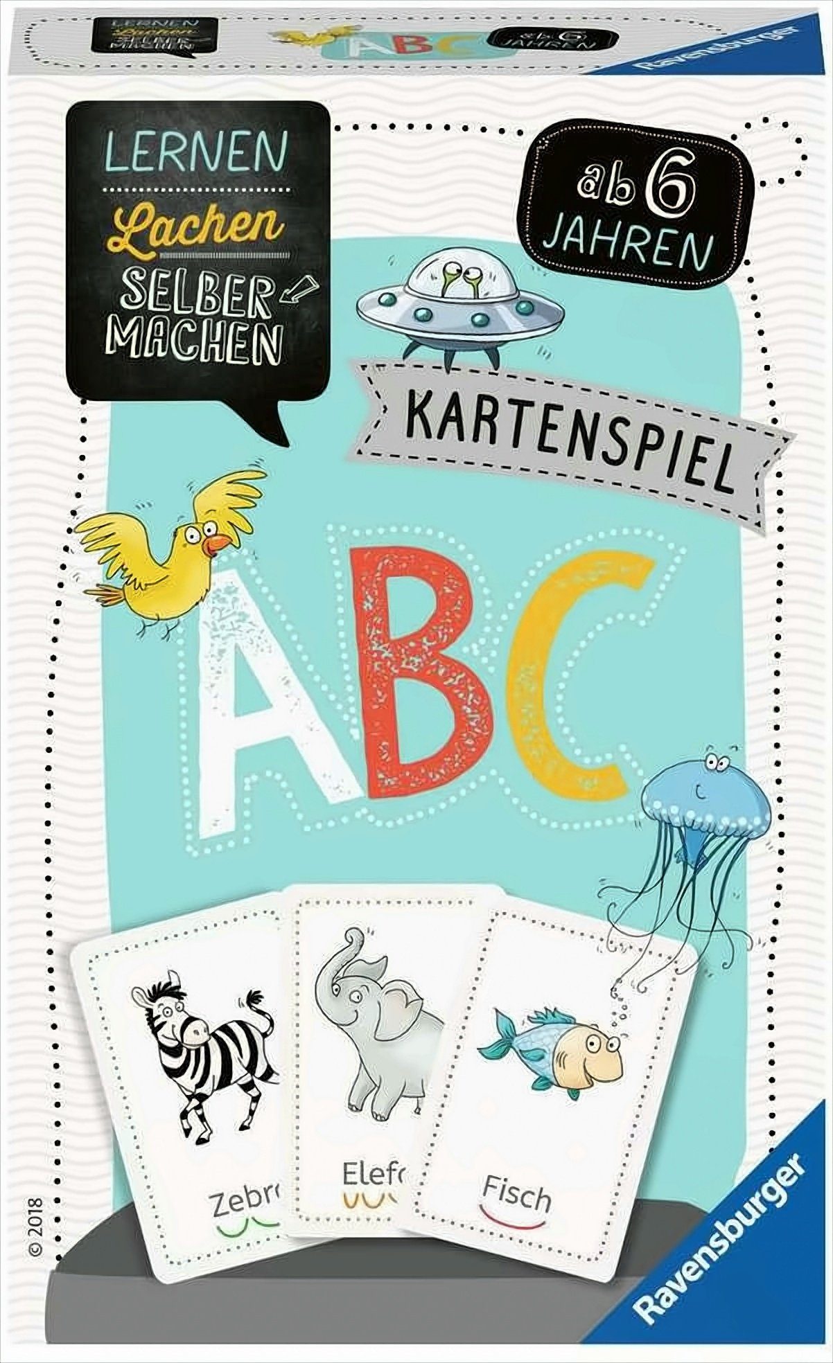 Ravensburger Spiel Lernen Lachen Selbermachen: Kartenspiel ABC