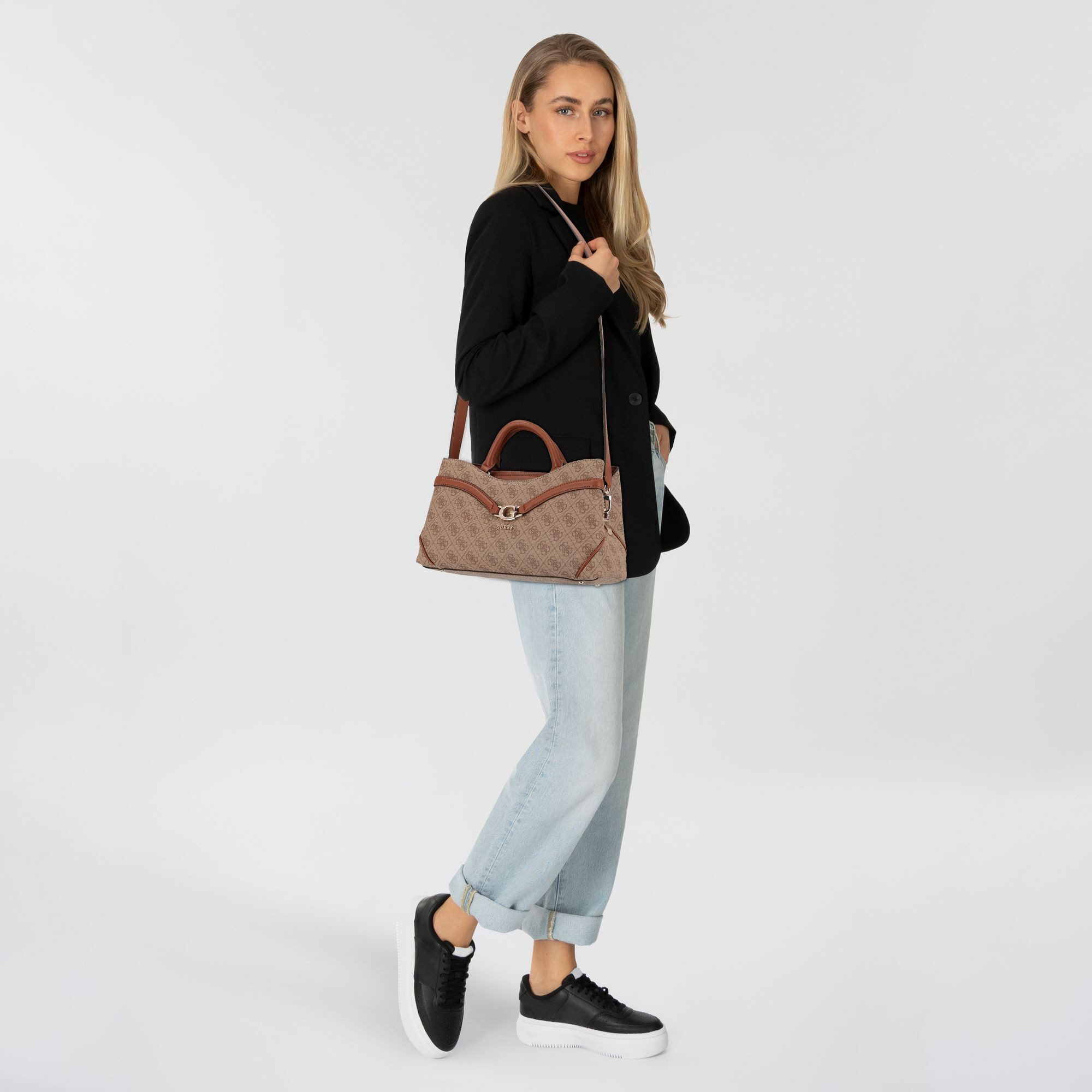 Guess Henkeltasche Dea, Polyurethan günstig online kaufen