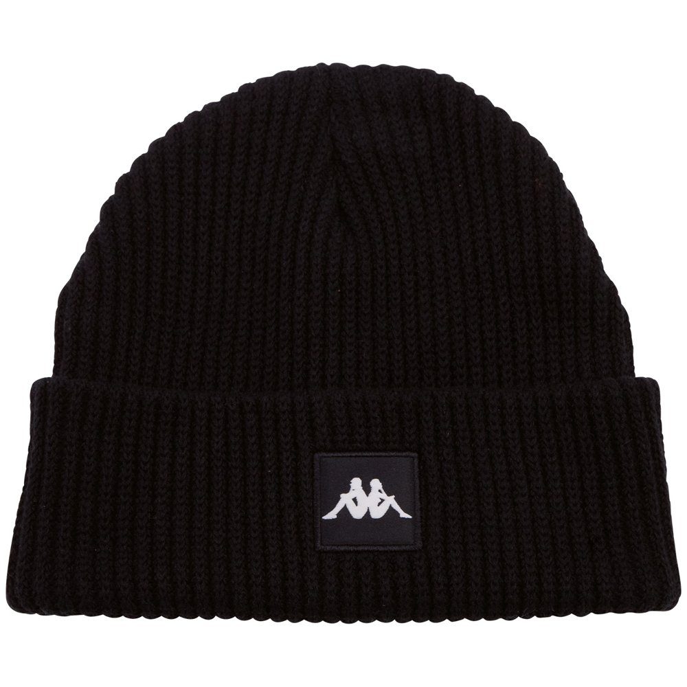 neuester Stil Kappa Beanie Kappa Beanie schwarz