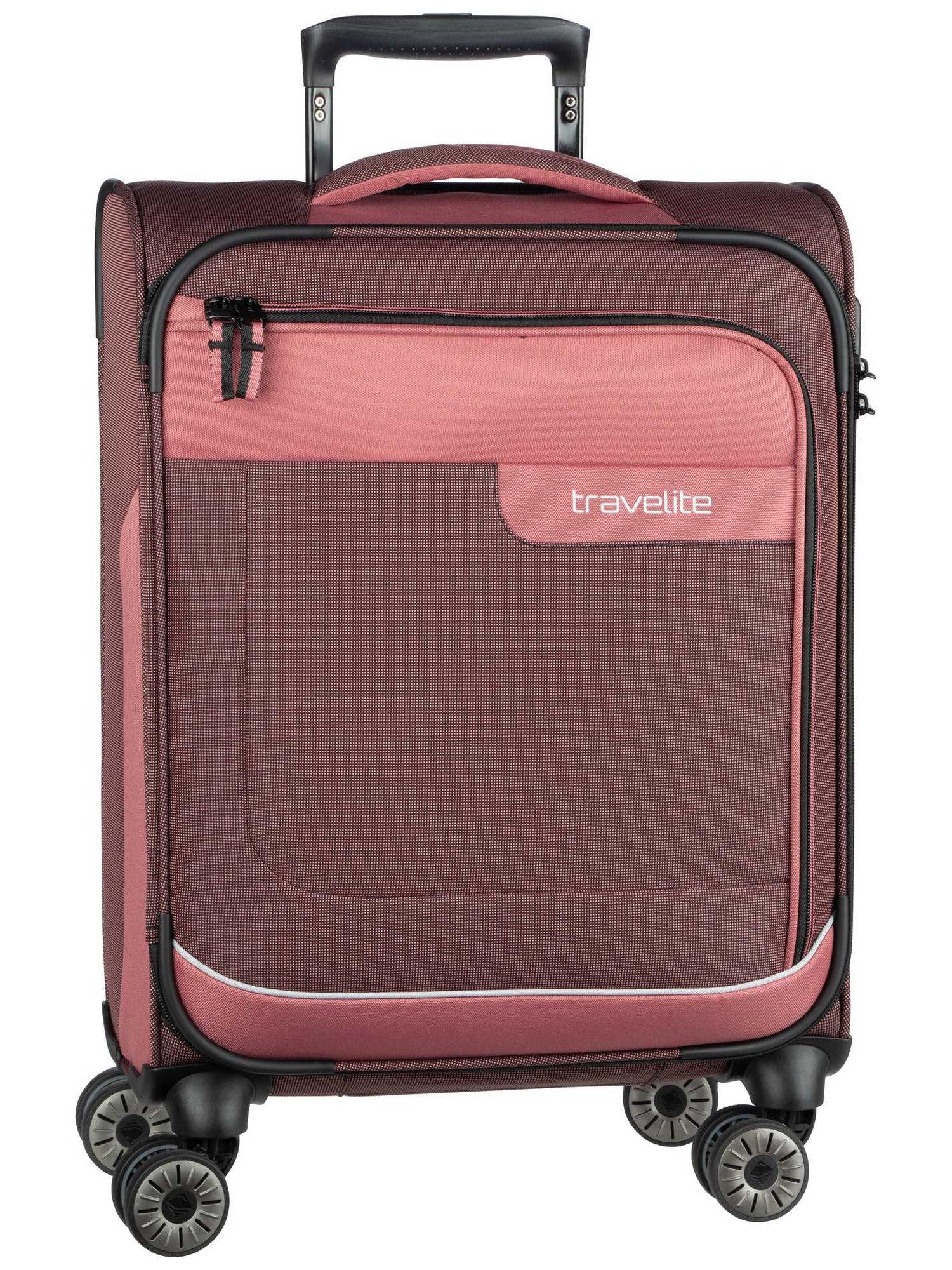 travelite Handgepäck-Trolley Viia 4w Trolley S, 4 Rollen