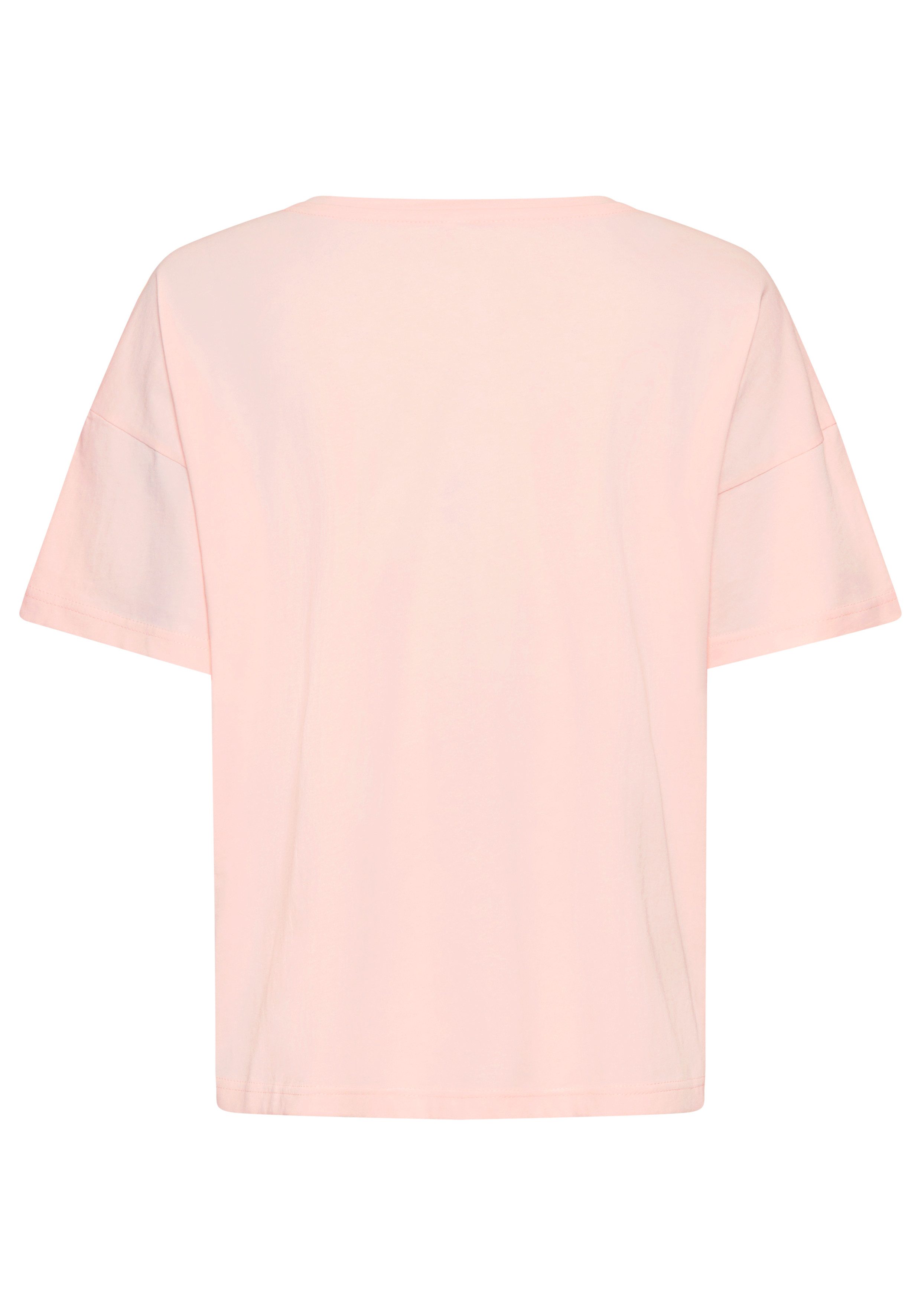 Vivance Dreams Pyjamaoberteil (1-teilig) mit frontalem Schriftzug günstig online kaufen