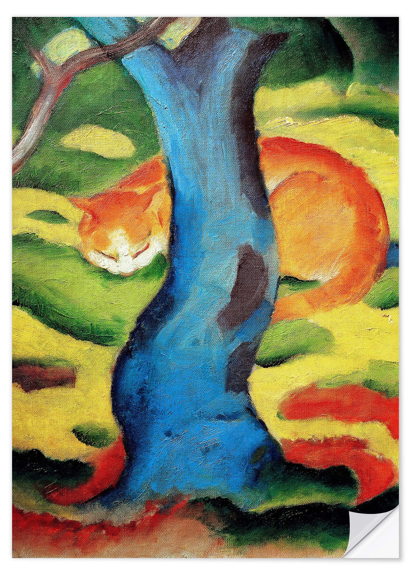 Wandfolie Franz Marc