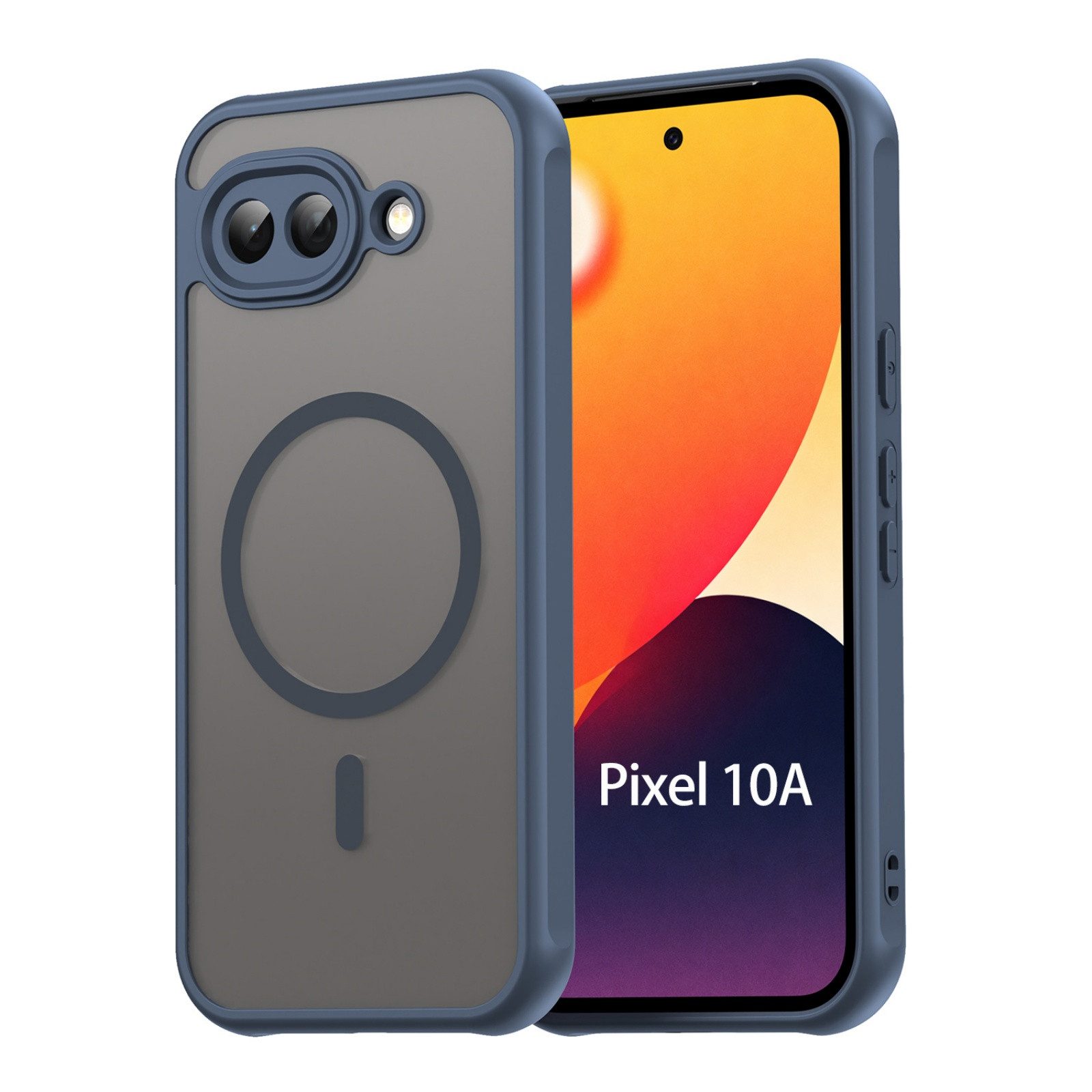 betterfon Handyhülle Magnetic Case für Google Pixel -Hülle Stoßfest,Magnet-Ring, Magnetisches Laden, mattes Design, kratzfest & stoßfest verarbeitet