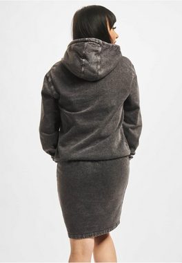 DEF Shirtkleid DEF Damen Basic Hoody Dress (1-tlg)