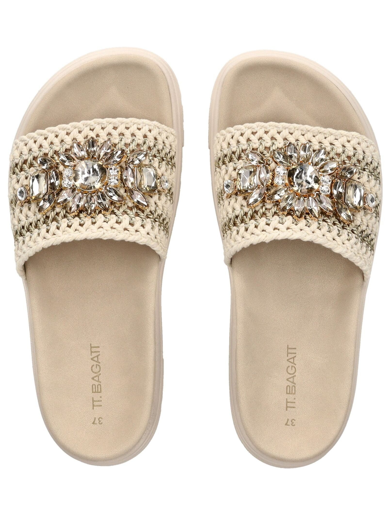 BAGATT Pantoletten Textil . Pantolette