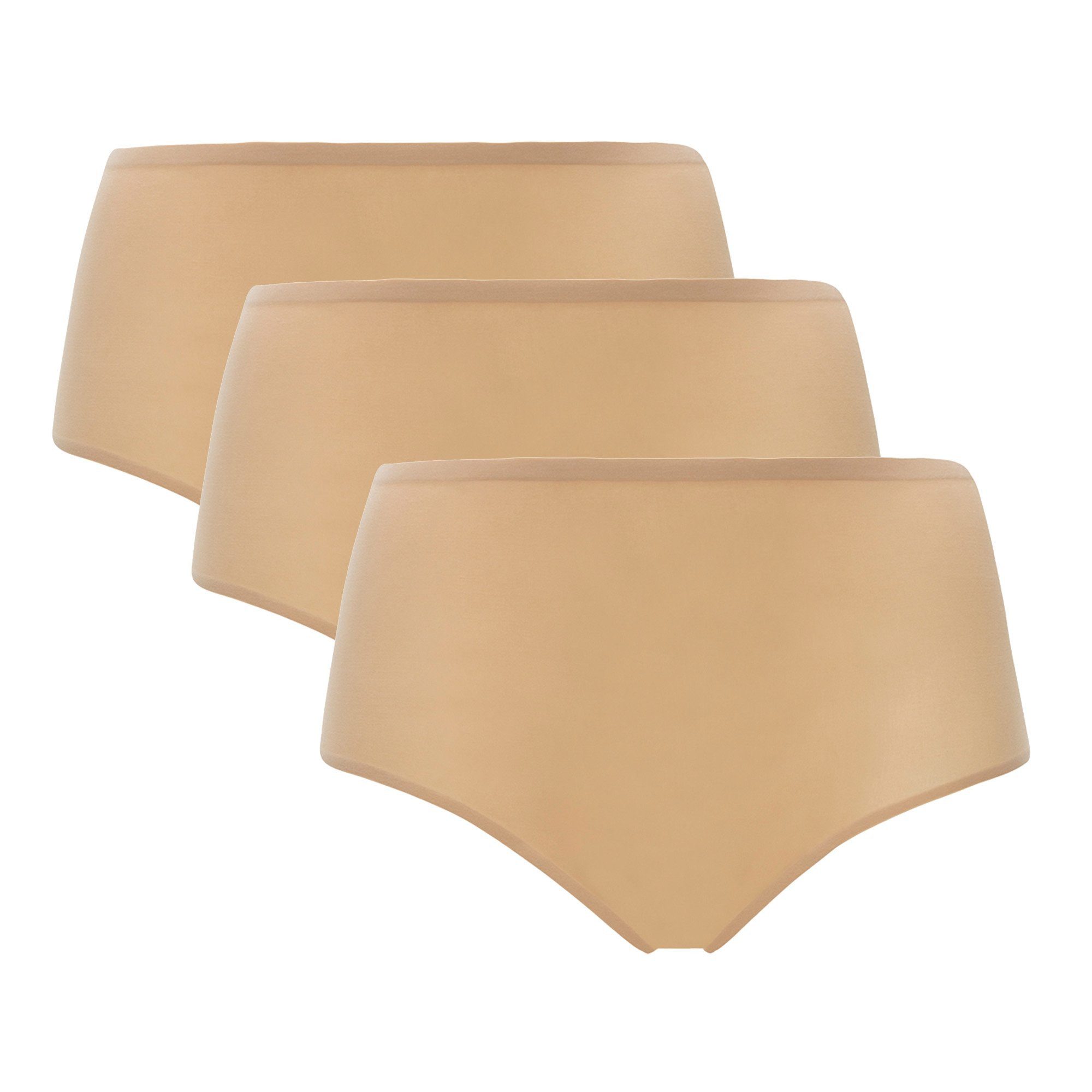 Slip Damen Panty 3er Pack Synthetisch SOFTSTRETCH