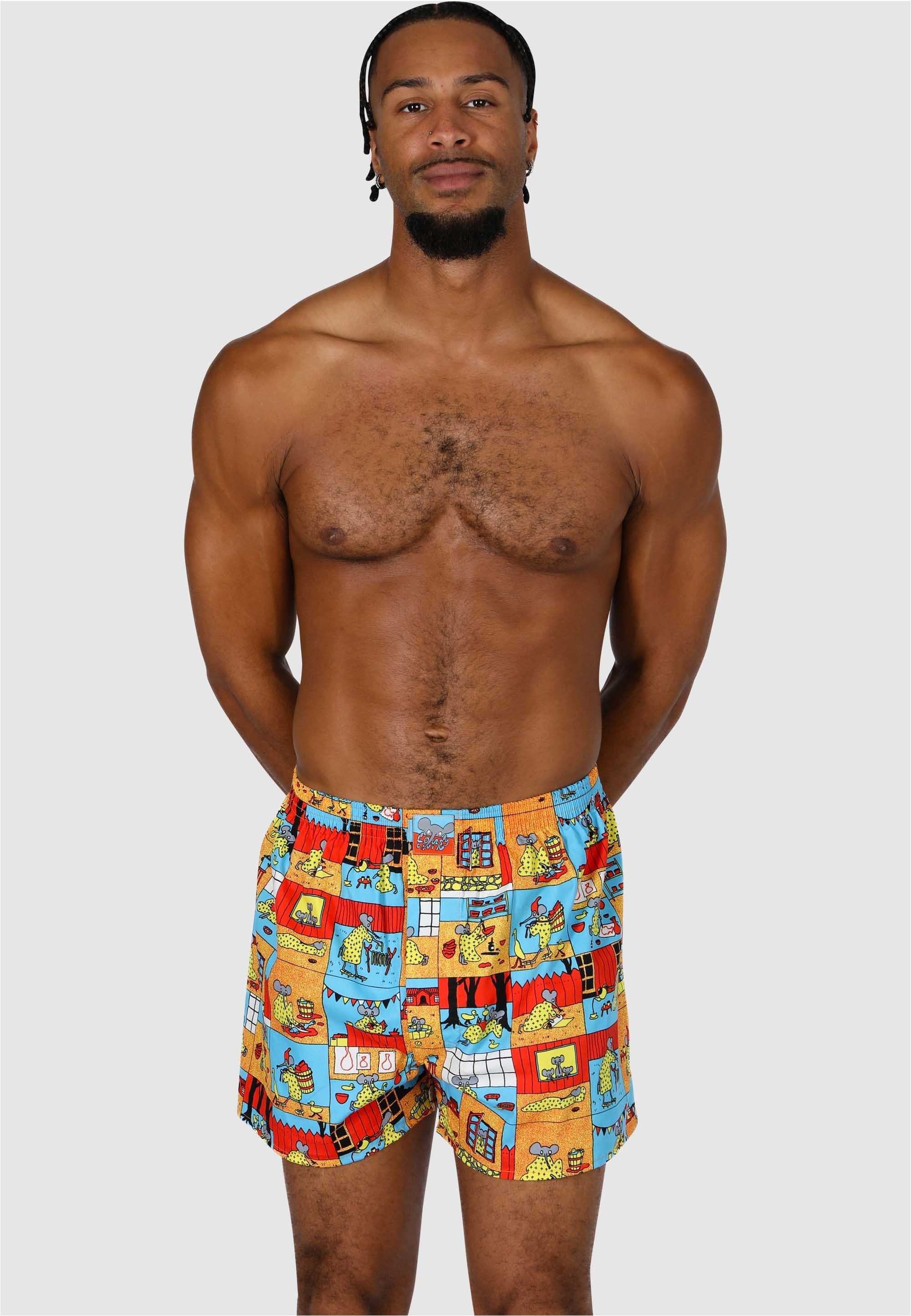 Lousy Livin Boxershorts Unique (3-St) mit elastischem Bund für bequemen Sitz