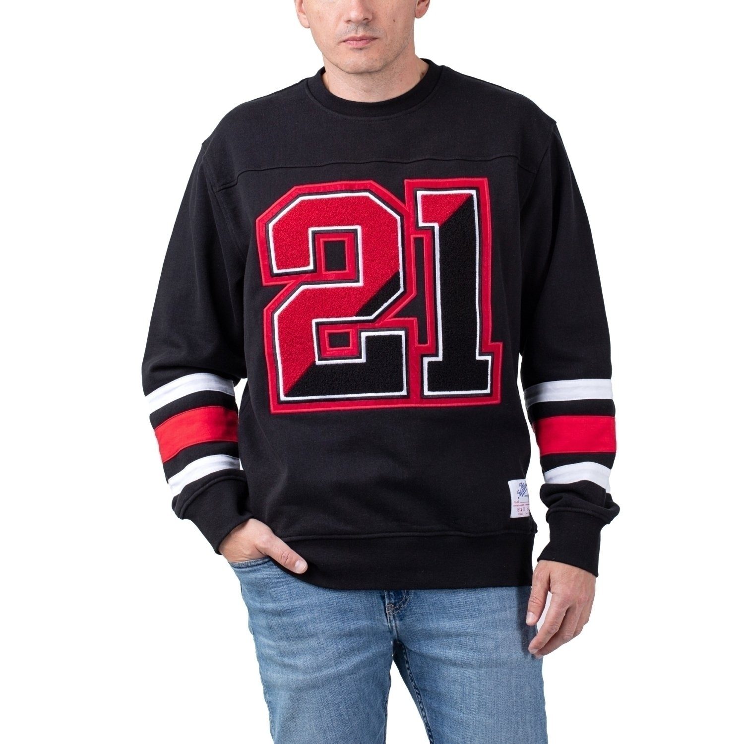 THE HUNDREDS® Sweater The Hundreds Prime Crewneck Black | Sweatshirts