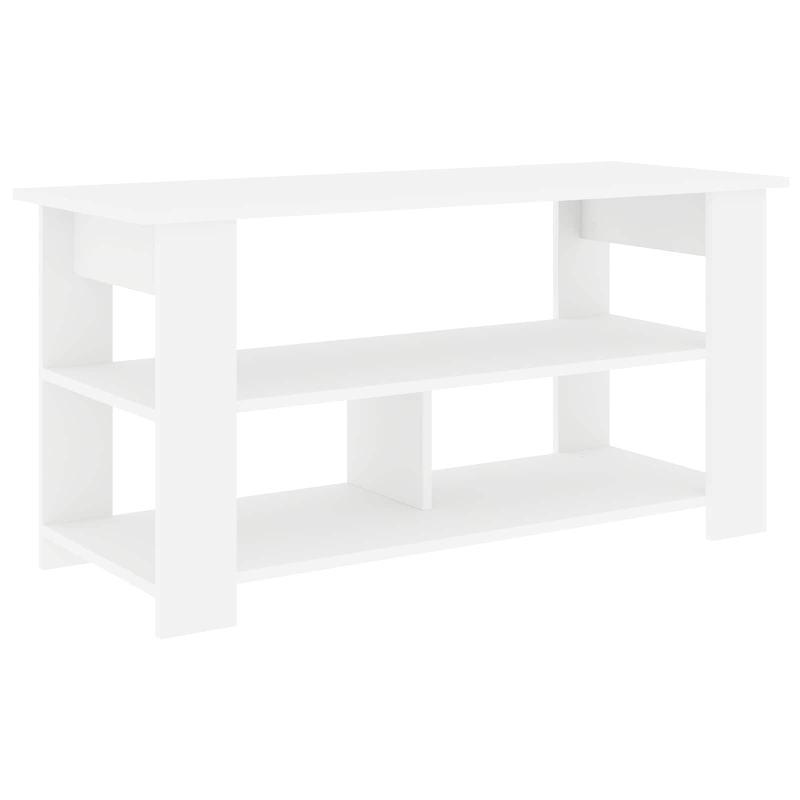 vidaXL TV-Schrank TV-Ständer Weiß 100 x 40 x 50 cm (1-St)