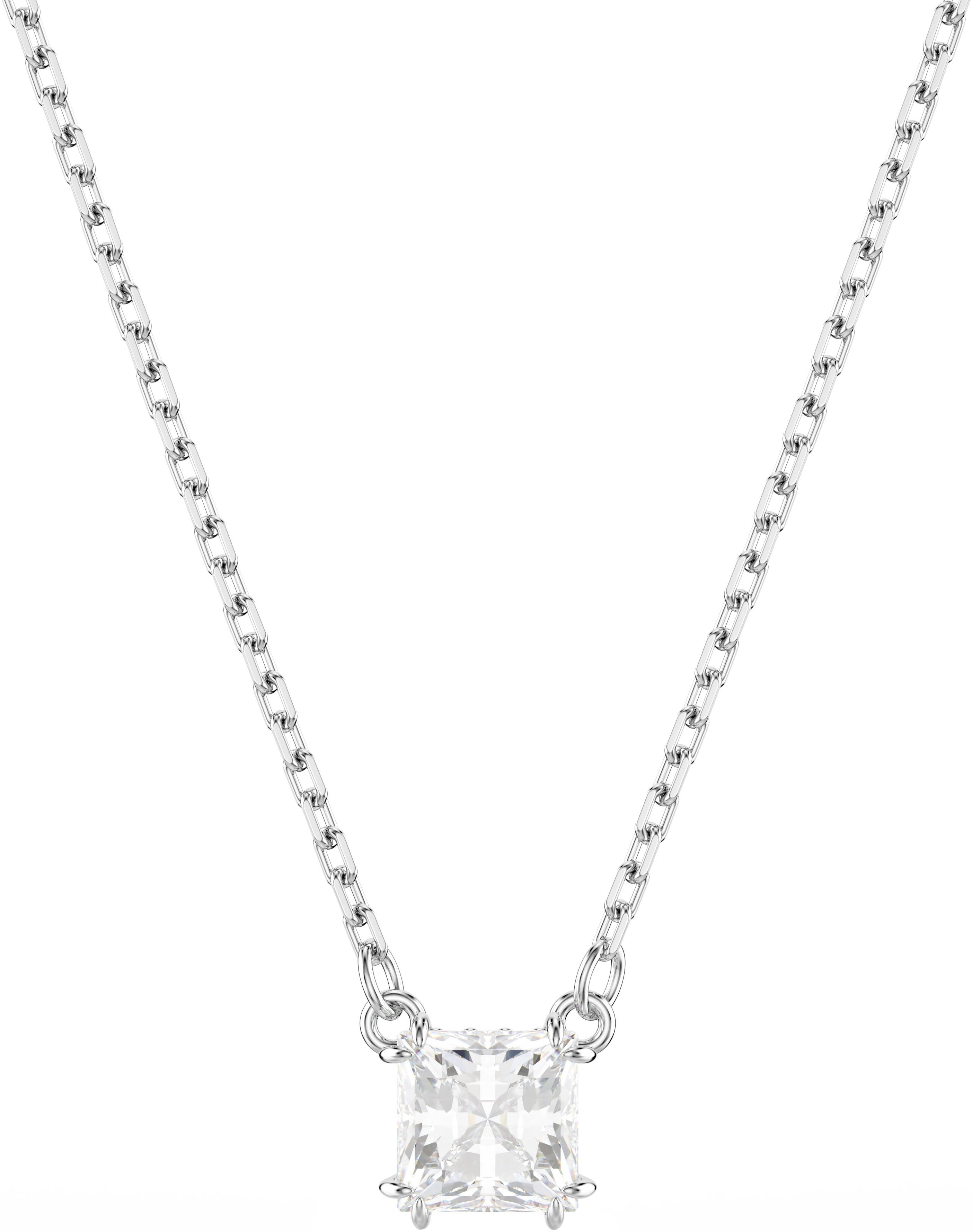 Swarovski Kette mit Anhänger Stilla Square Attract, mit Swarovski® Zirkonia günstig online kaufen