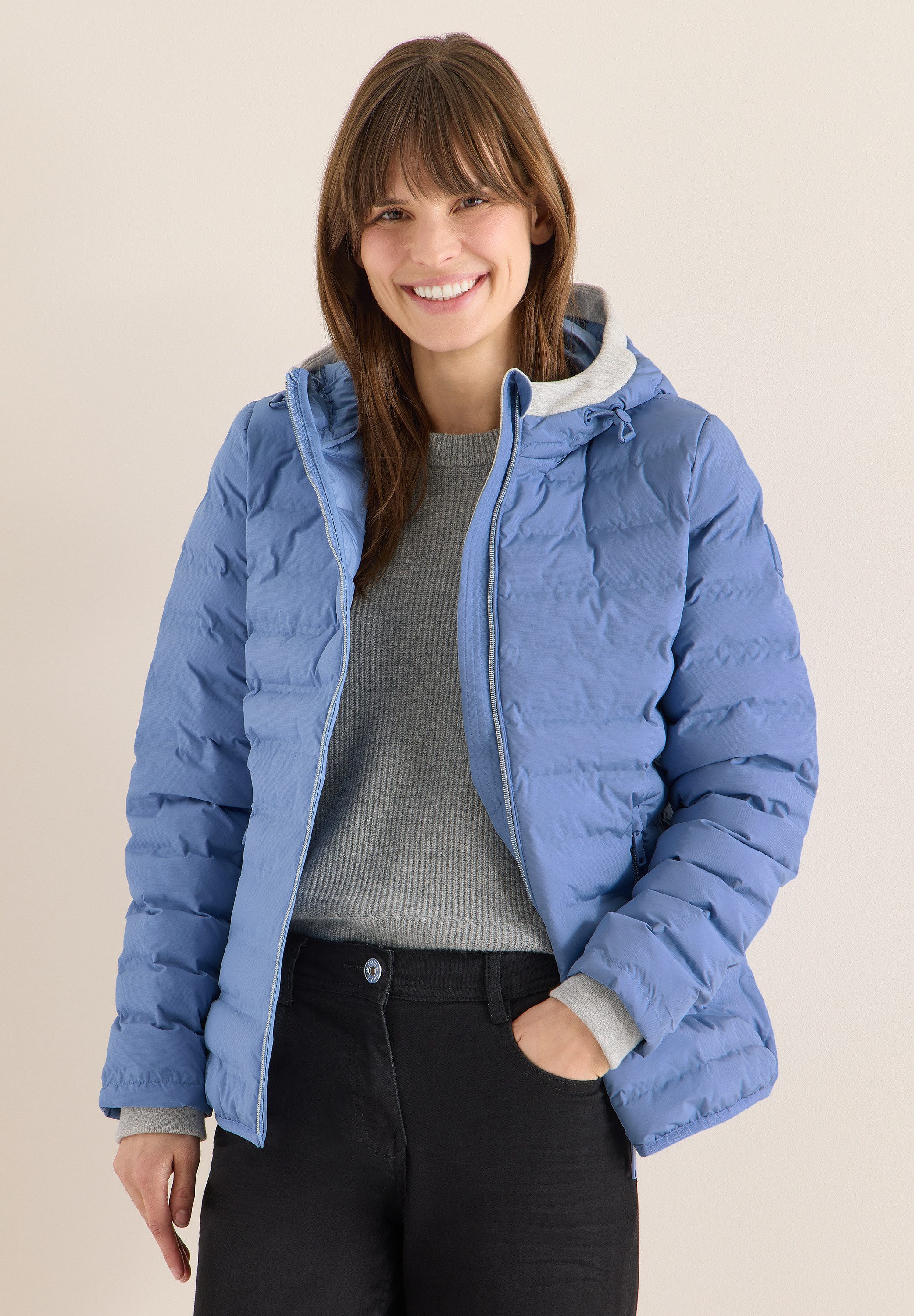 CECIL Softshelljacke mit Kapuze