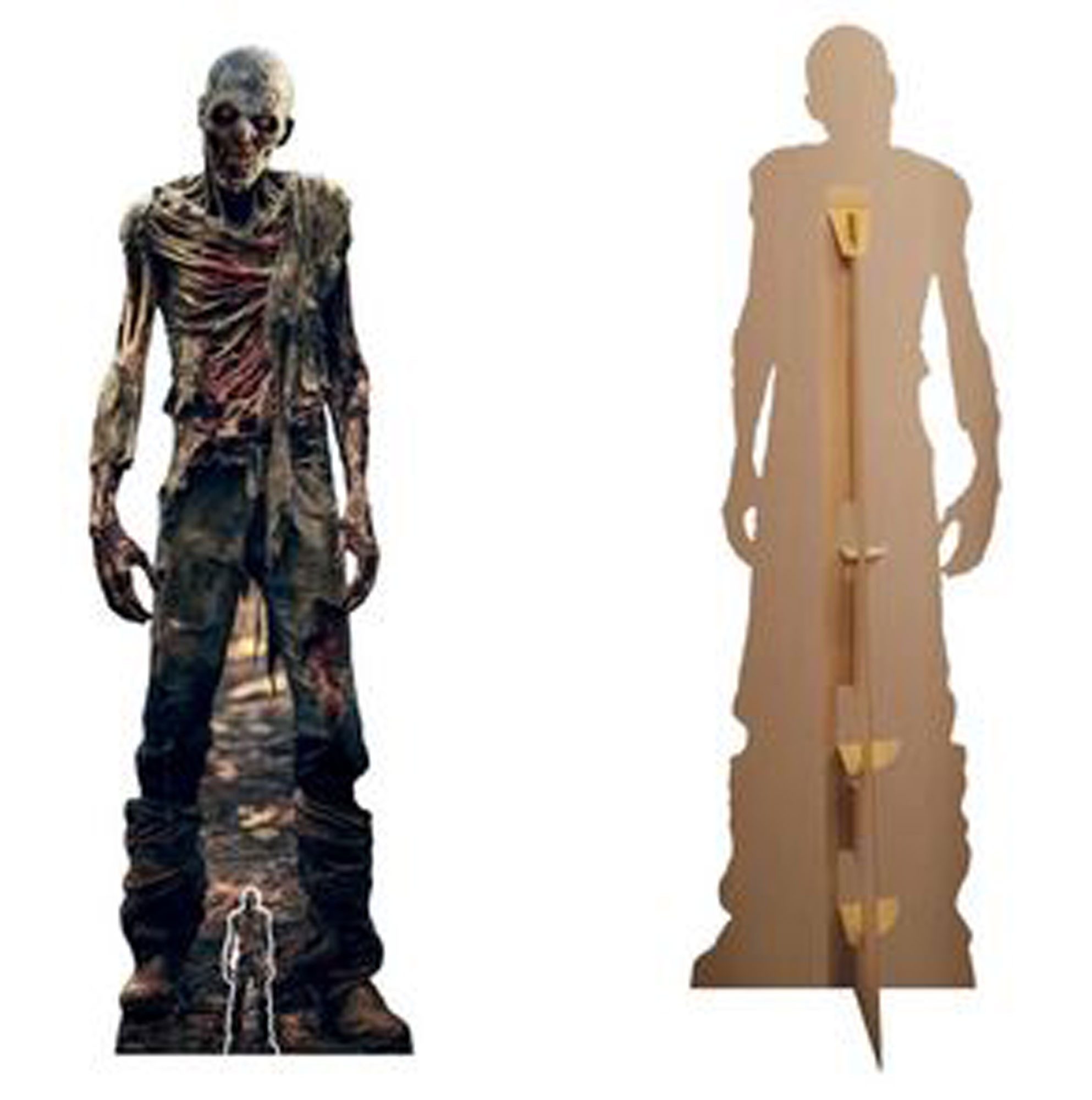 Dekofigur Halloween Pappaufsteller Zombie Pappaufsteller