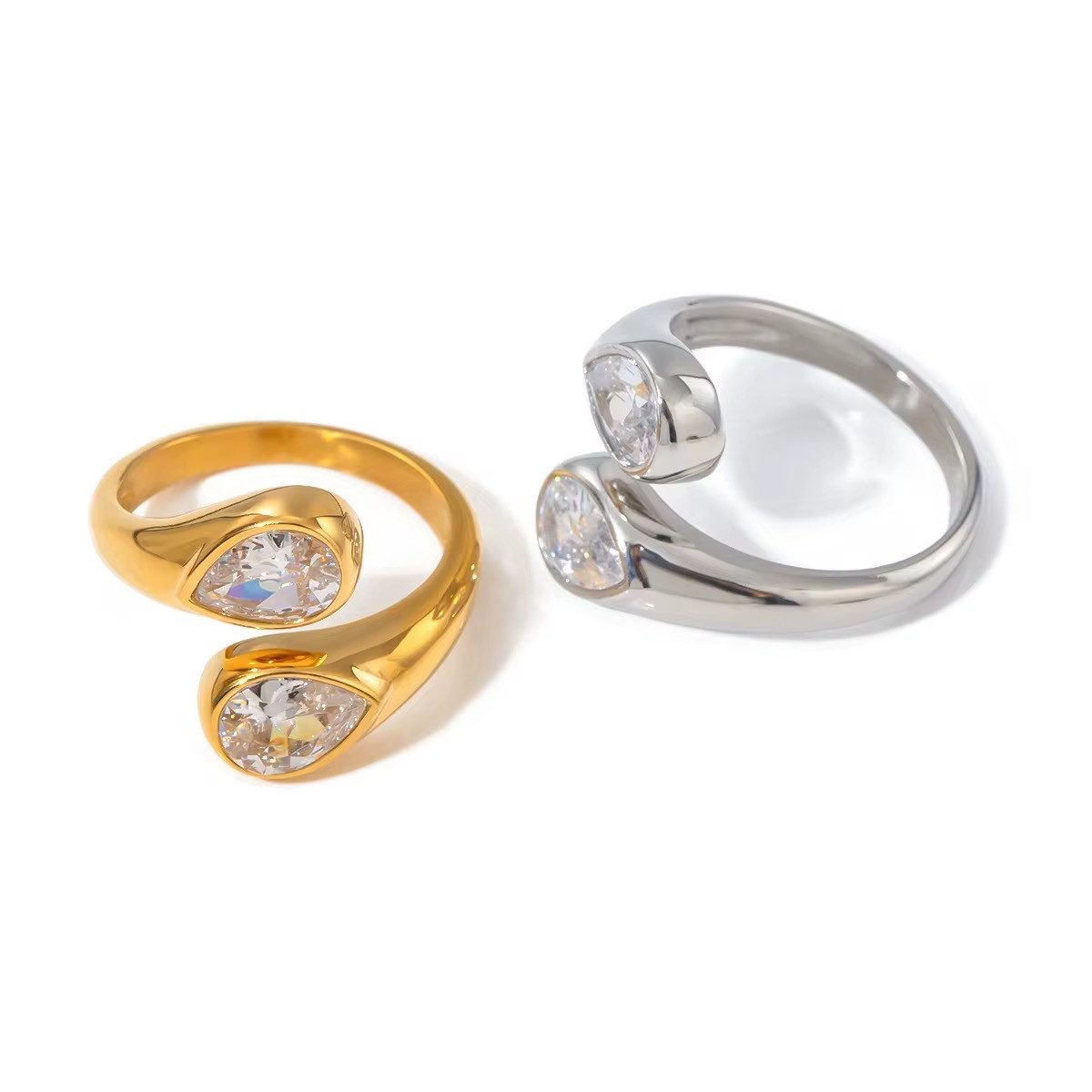 ROUGEMONT Fingerring Wasserfester Damen Statement Ring günstig online kaufen