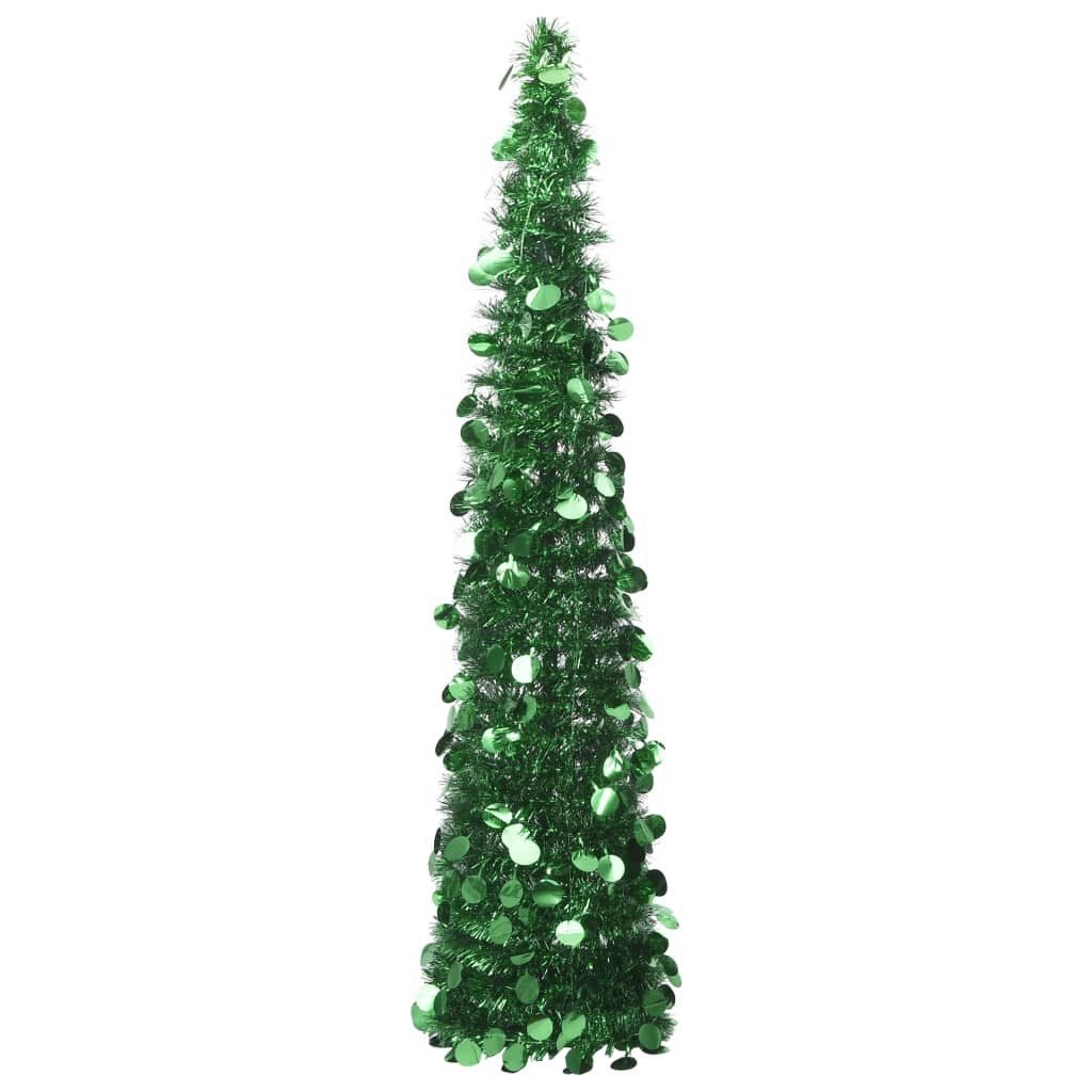 vidaXL Künstlicher Weihnachtsbaum Künstlicher Pop-Up-Weihnachtsbaum Grün 150 cm PET