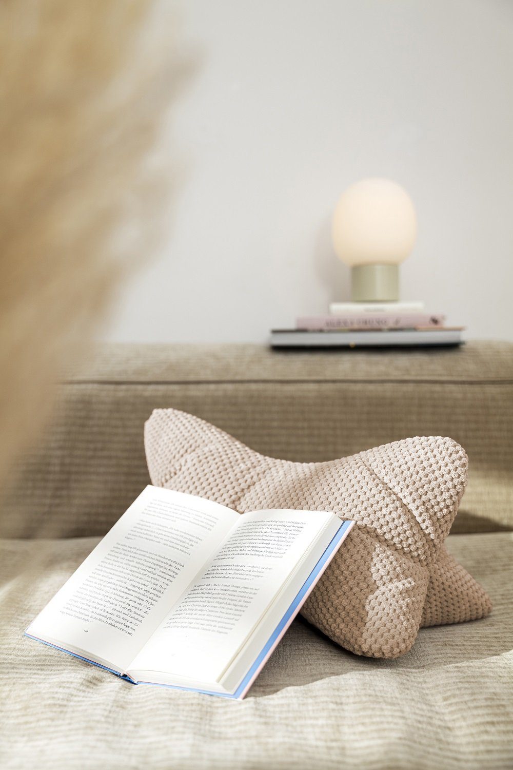 Magma Heimtex Nackenstützkissen Comodo Leseknochen ergonomische Form Nacken günstig online kaufen