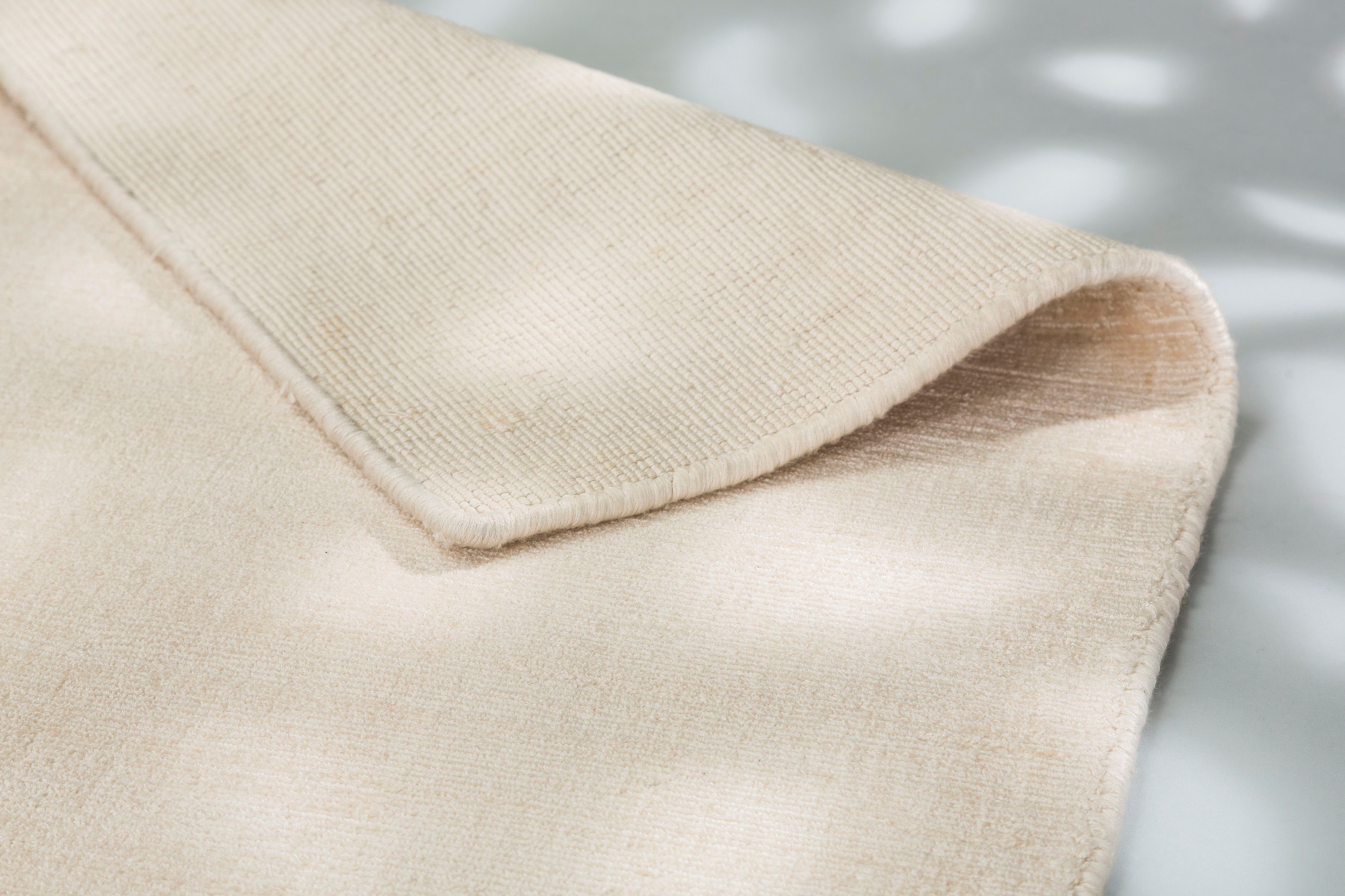 SCHÖNER WOHNEN-Kollektion Teppich Alessa, rechteckig, Höhe: 5 mm, Viskose, Wohnzimmer