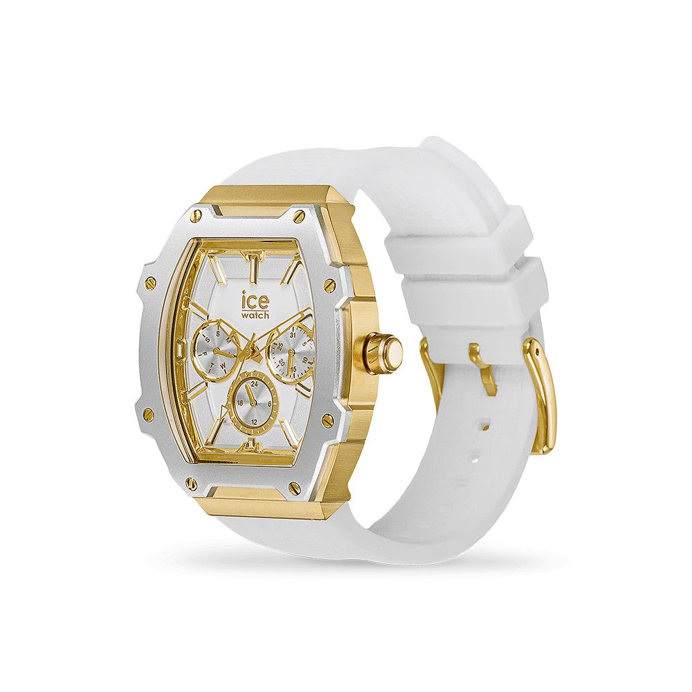 ice-watch Quarzuhr Ice-Watch Ice Boliday White Gold Steel (M) 023897, Ice-W günstig online kaufen