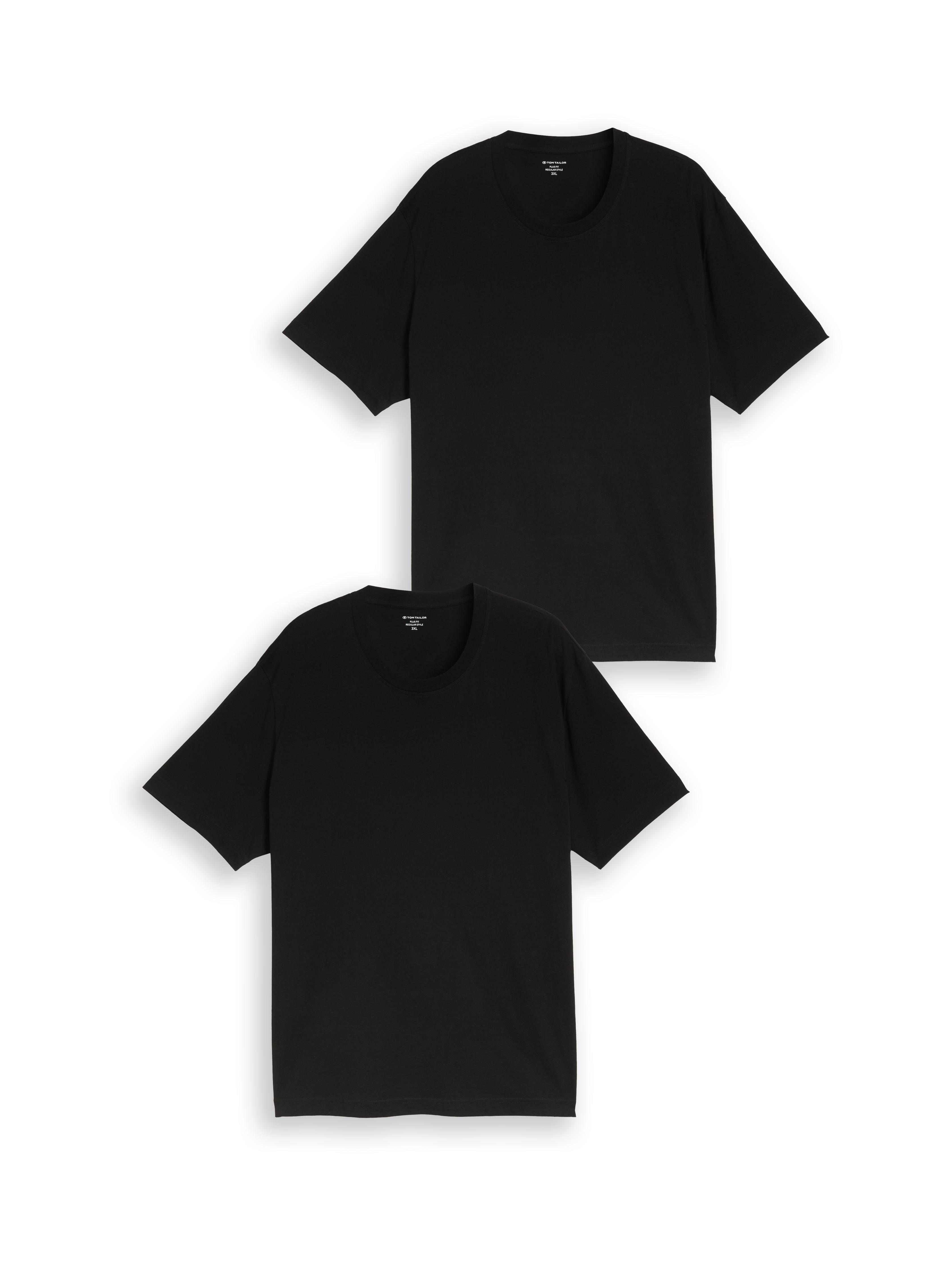 TOM TAILOR PLUS Print-Shirt (Packung, 2er) im 2er Pack