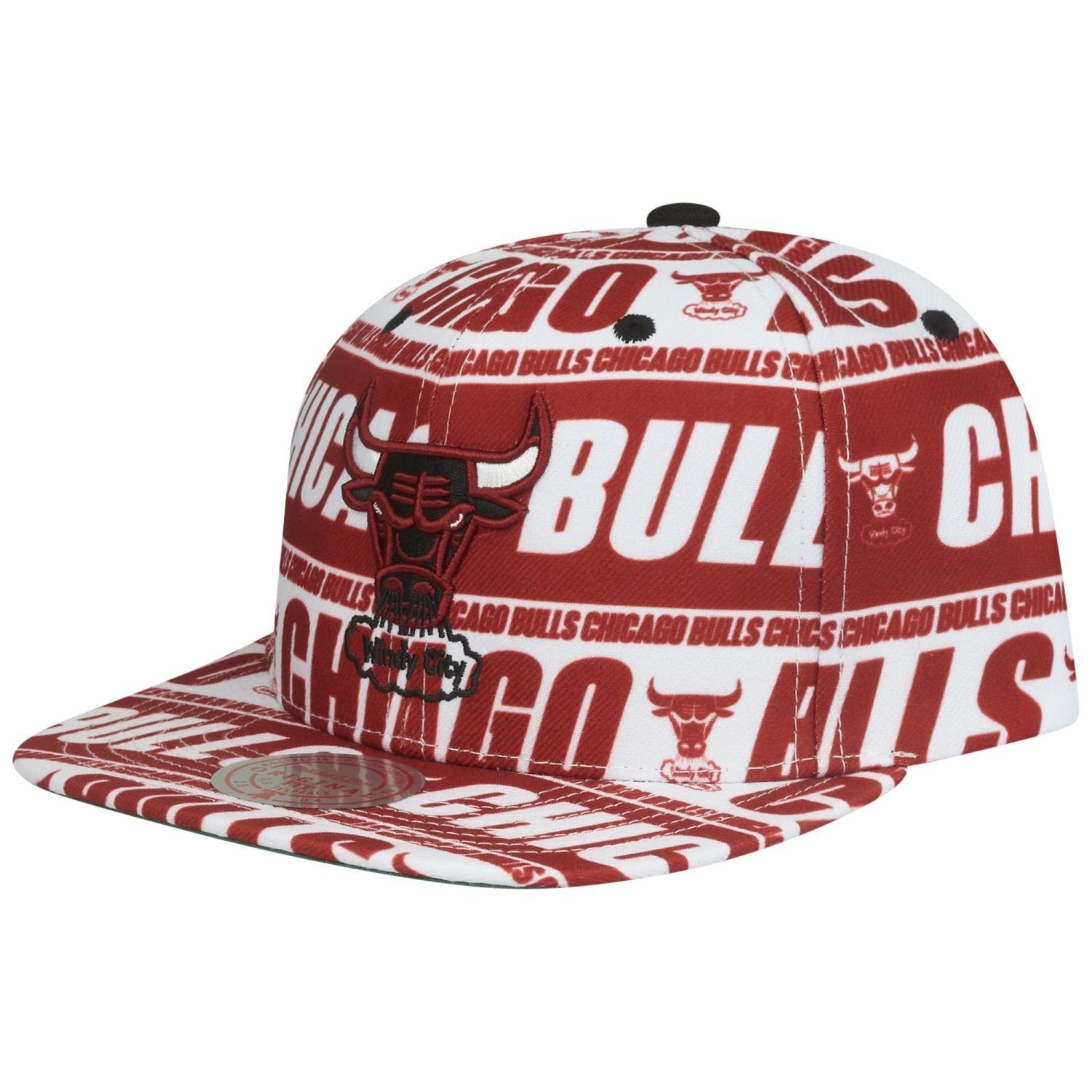 Mitchell & Ness Snapback Cap MEAT PAPER Chicago Bulls | Snapback Caps