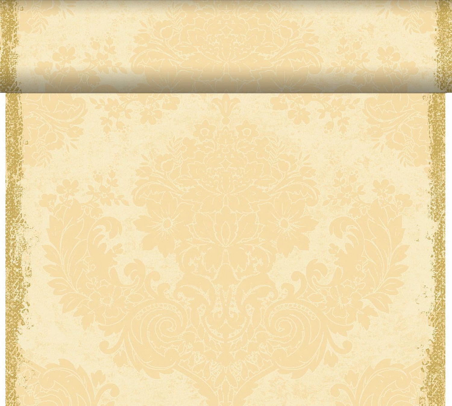 Duni Tischläufer 1 Dunicel® Tete-á-Tete, Royal cream, 0,4 m x 24m, 183401