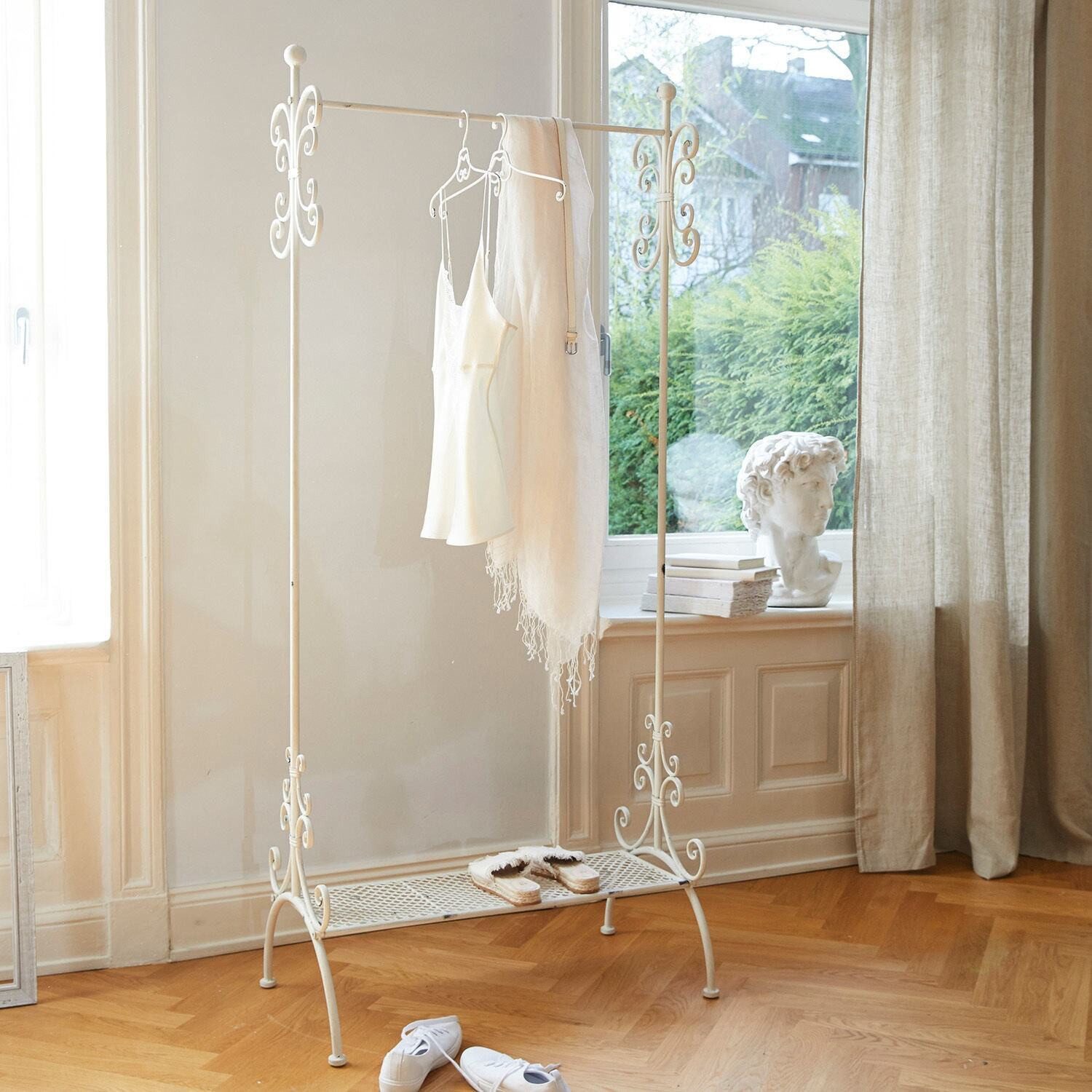 Mirabeau Kleiderständer Garderobe Épinay antikweiß