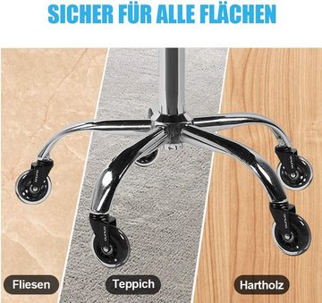 OUNUO Stuhlrolle 5er Set Bürostuhl Rollen 11mmx22mm für Bürostühlen