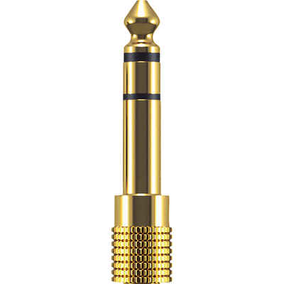 Oehlbach i-Jack AD 35/63 Klinke-Adapter 3,5 mm Klinkenbuchse / 6,3 mm Klinke Adapter 6,3mm Klinke zu 3,5mm Klinkenbuchse