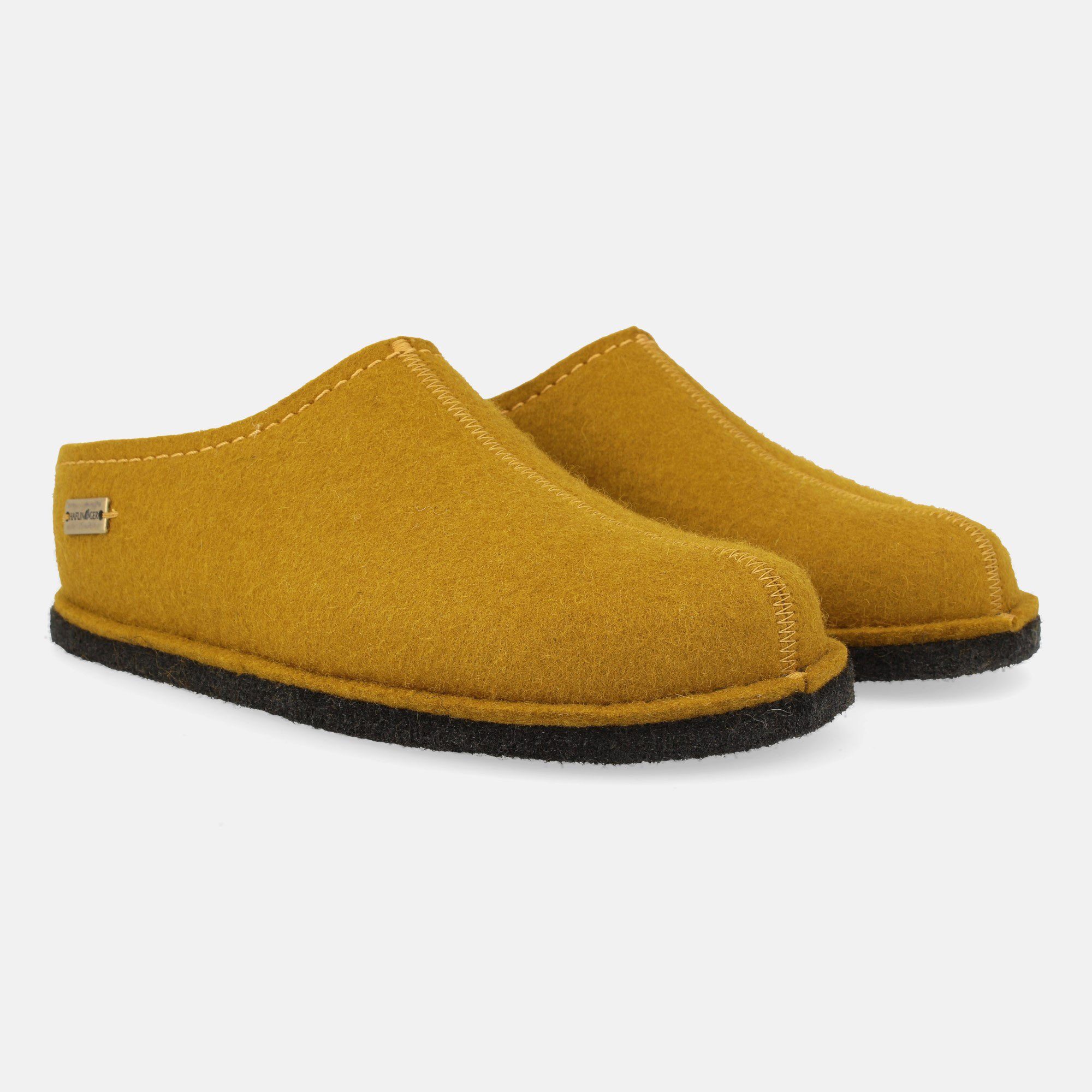 Haflinger Flair Smily Filzpantoffeln aus Wollfilz Hausschuh Unisex Hausschuh