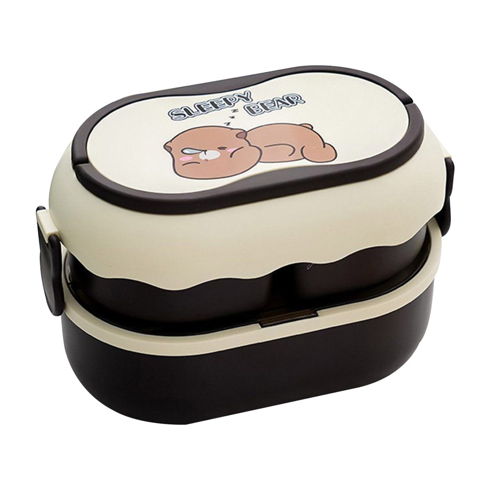 Minnie Mouse Lunchbox Mit 2 Fächern & Göffel – Auslaufsicher, Für Kinder