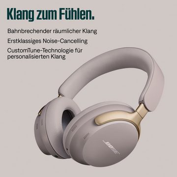 Bose QuietComfort Ultra Kopfhörer (Active Noise Cancelling (ANC), Freisprechfunktion, Transparenzmodus, Bluetooth)