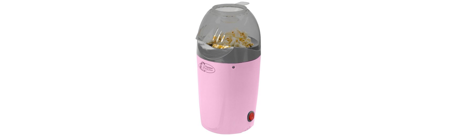 bestron Popcornmaschine APC1007P, für bis zu 50 g Popcornmais, für