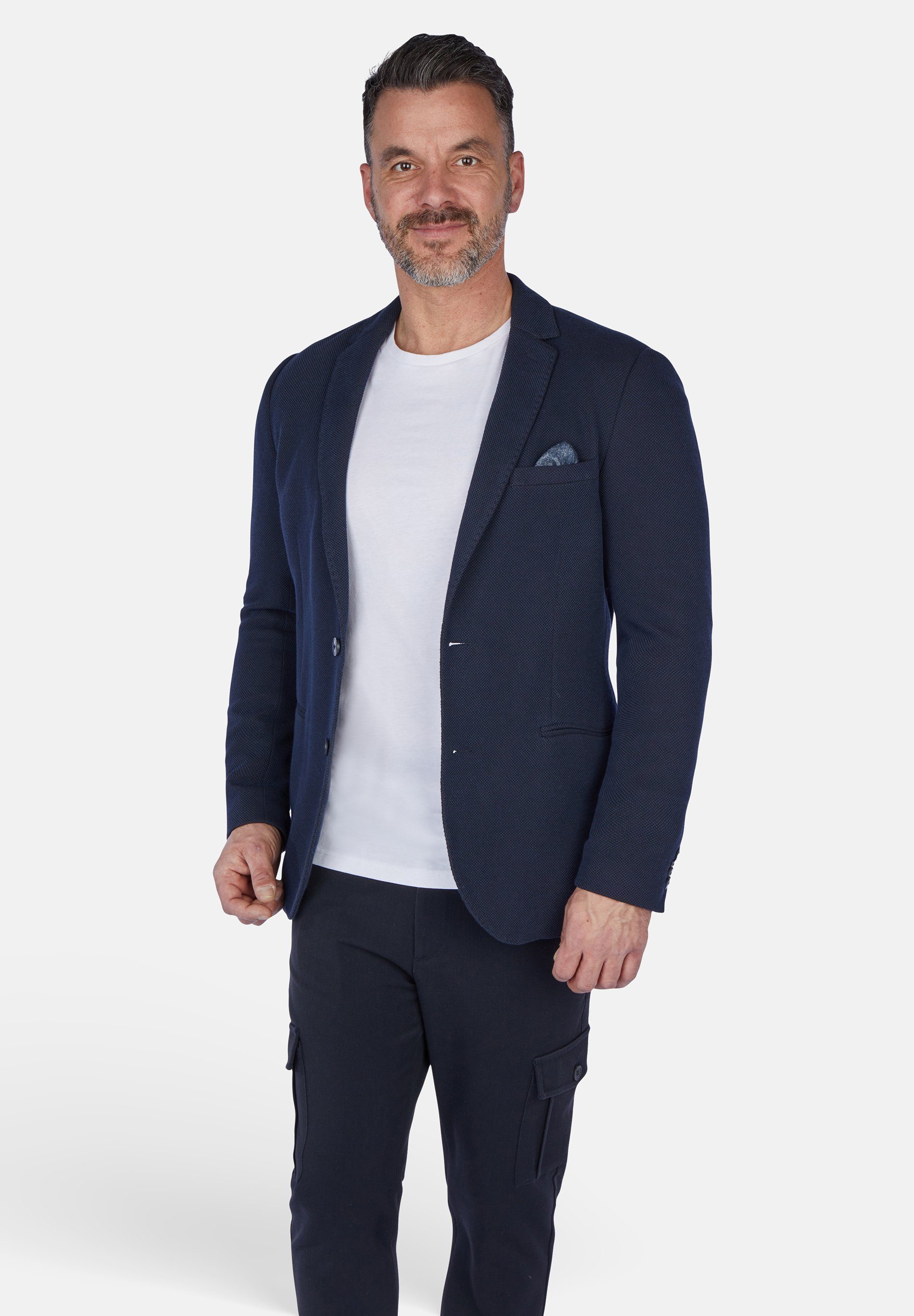 Winter Calamar Sakko 2-Tone Navy Blazer