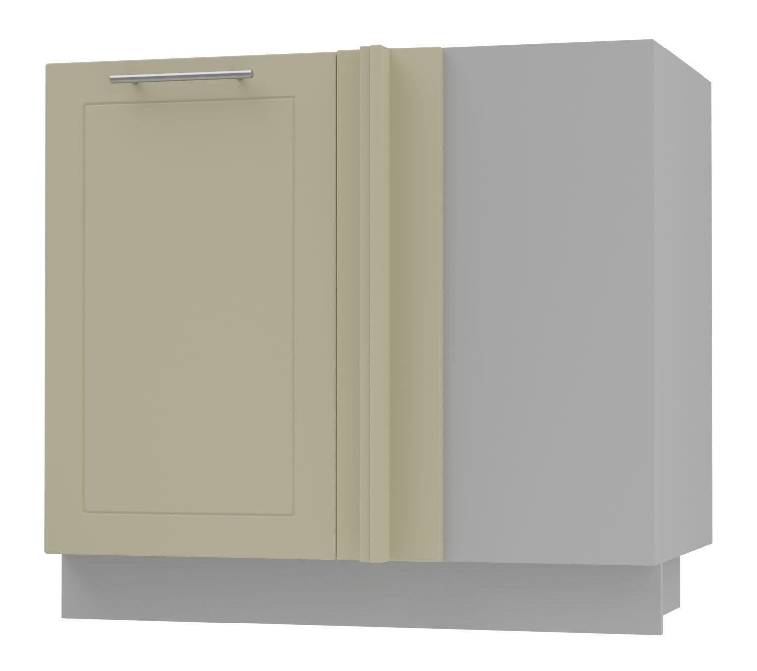 vanille matt | Korpus: grau