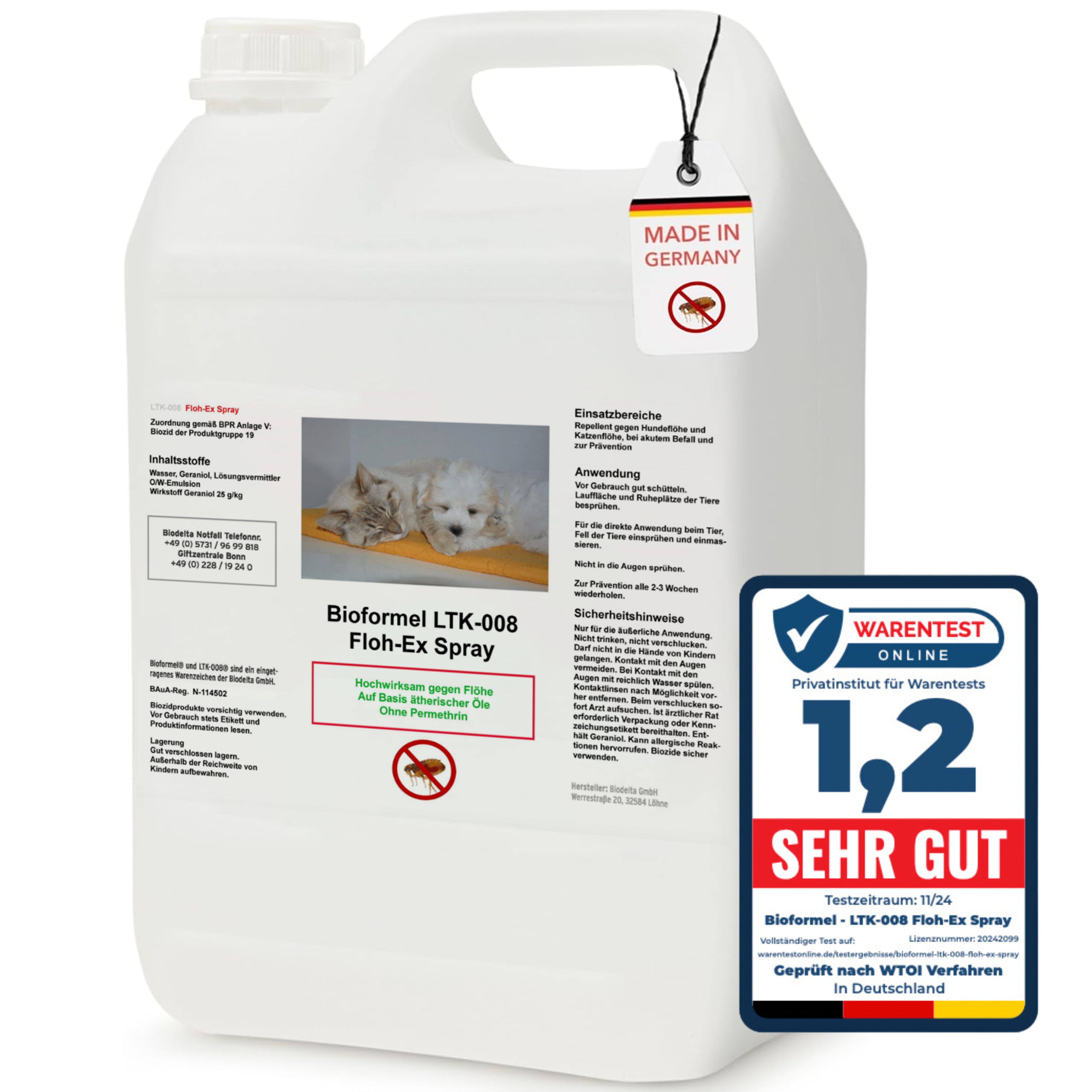 Insektenspray Flohspray N