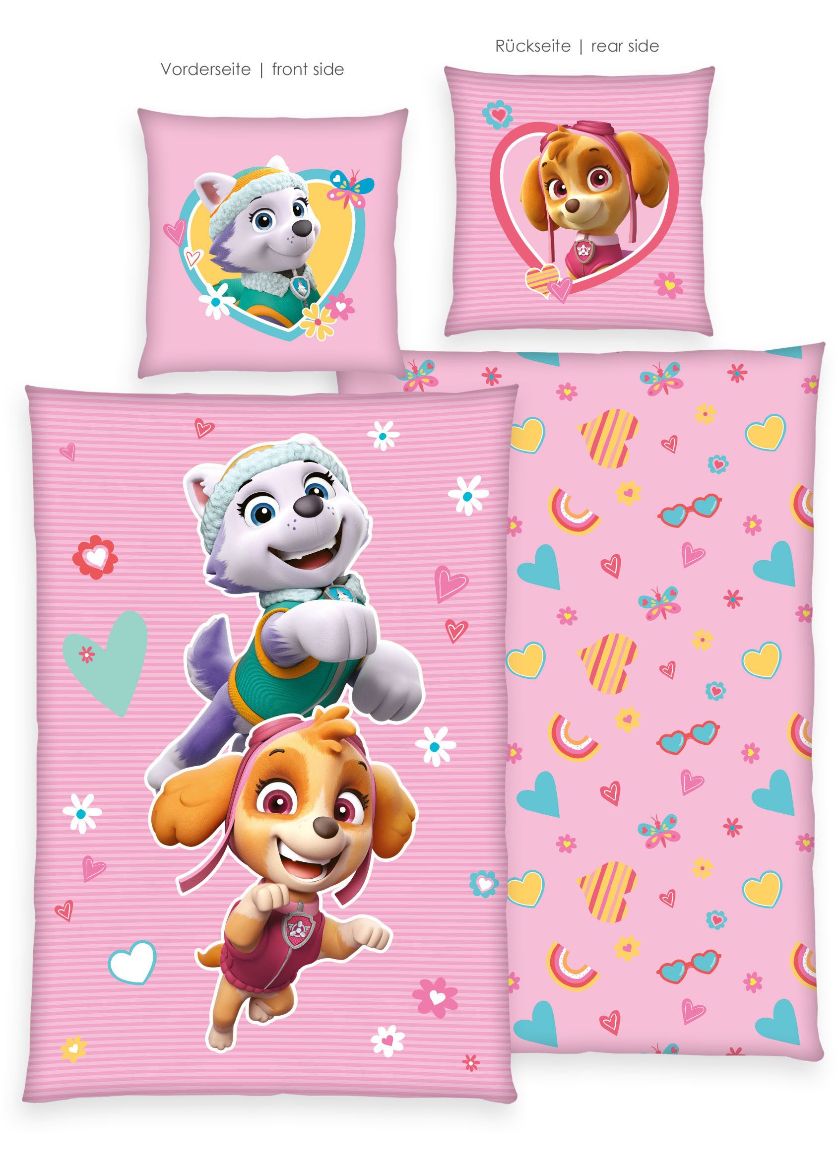 PAW PATROL Bettwäsche Paw Patrol, Renforcé, günstig online kaufen