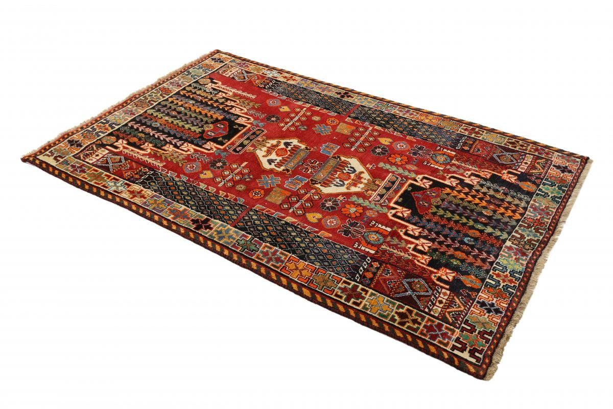 127x190 Orientteppich Trading, mm Handgeknüpfter Shiraz 10 Perserteppich, / Nain Höhe: rechteckig, Orientteppich