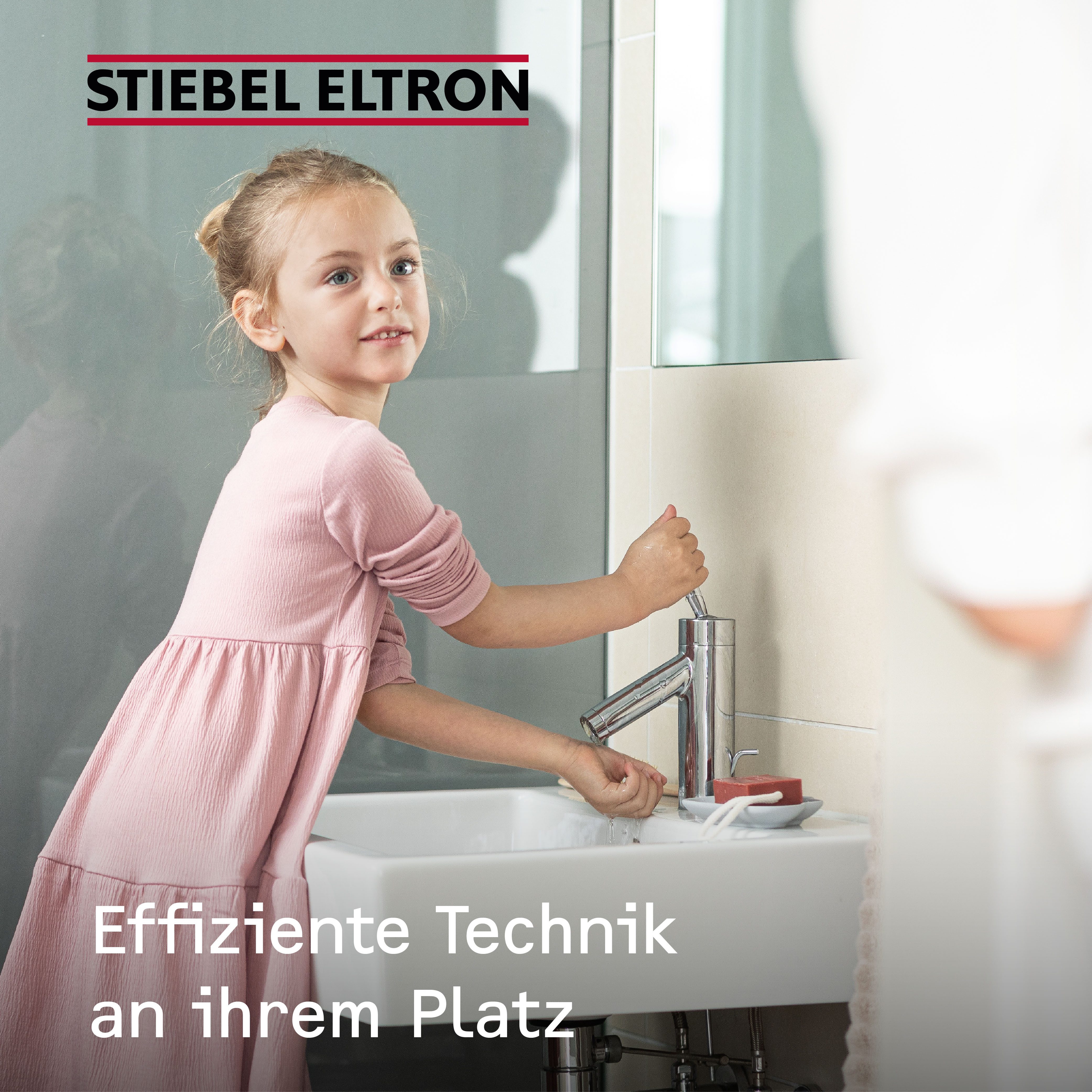 STIEBEL ELTRON Klein-Durchlauferhitzer DEM 7 für Handwaschbecken, 6,5 kW, o. Stecker, elektronisch, min. 35 °C, max. 90 °C, Starkstromanschluss 400V, druckfest + drucklos